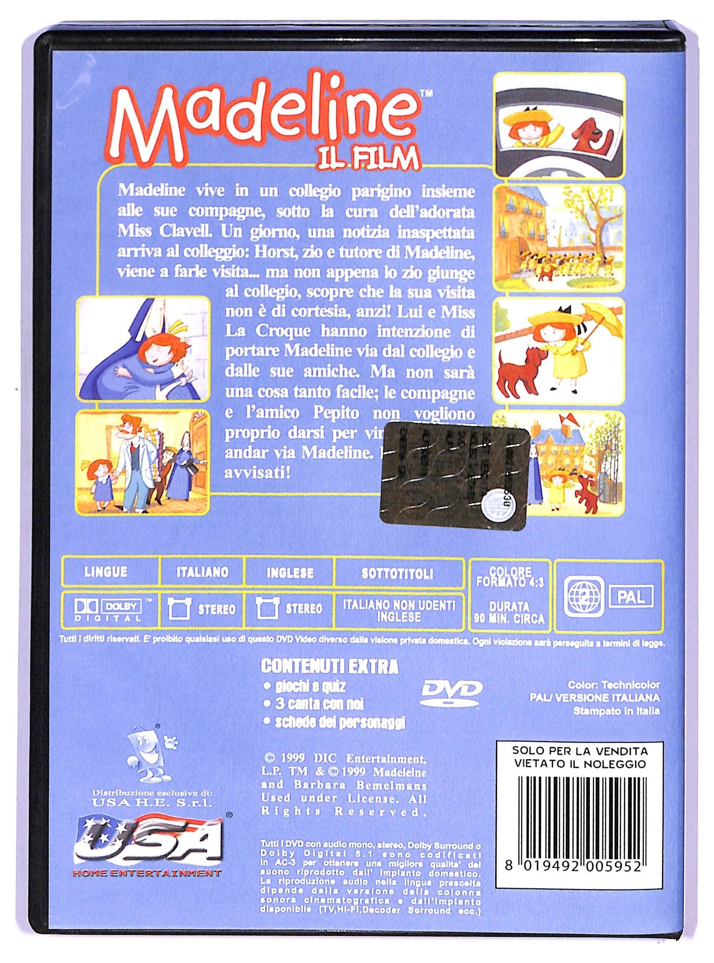 EBOND Madeline - Il film DVD D746056