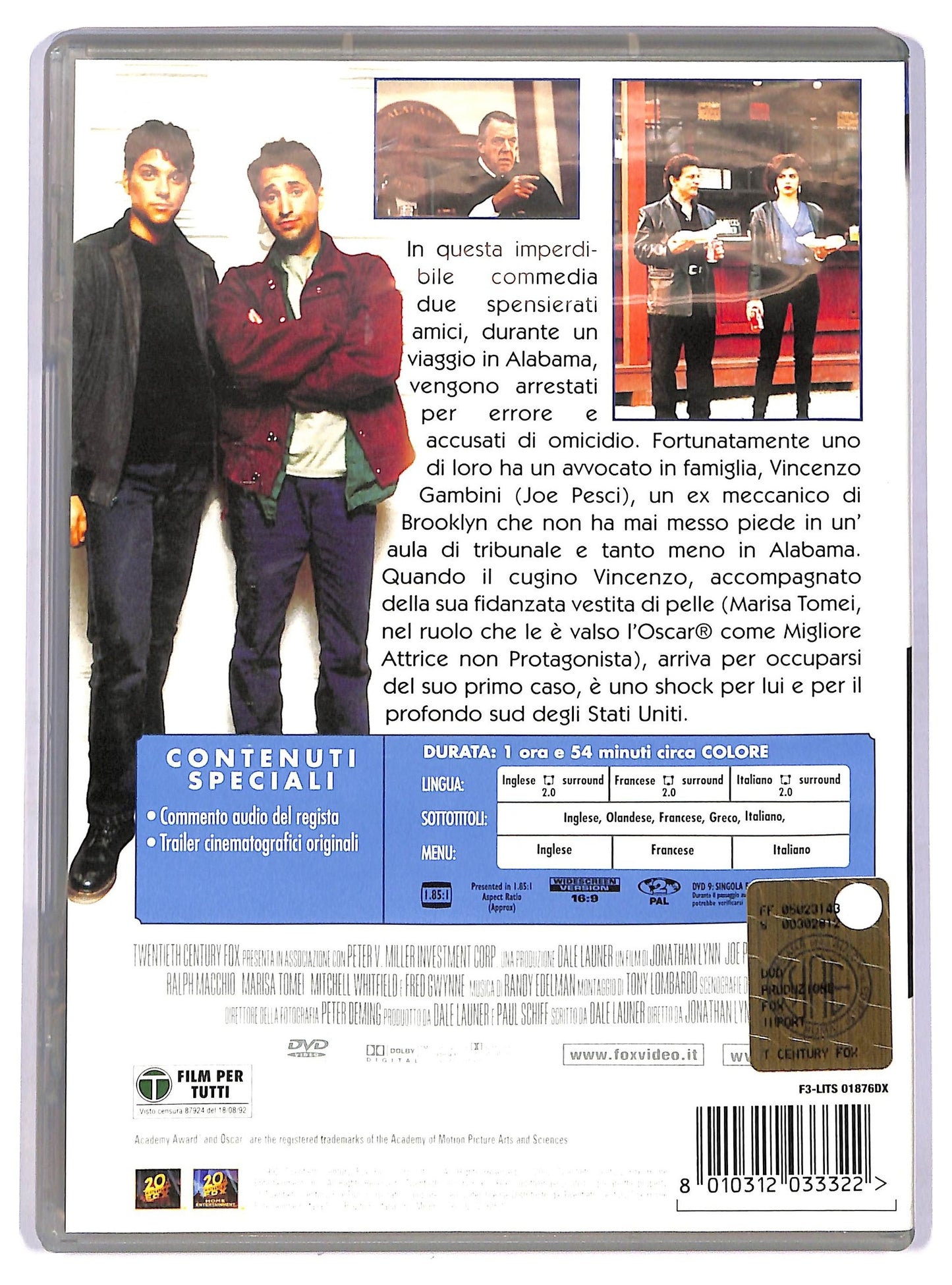 EBOND mio cugino vincenzo DVD D746211