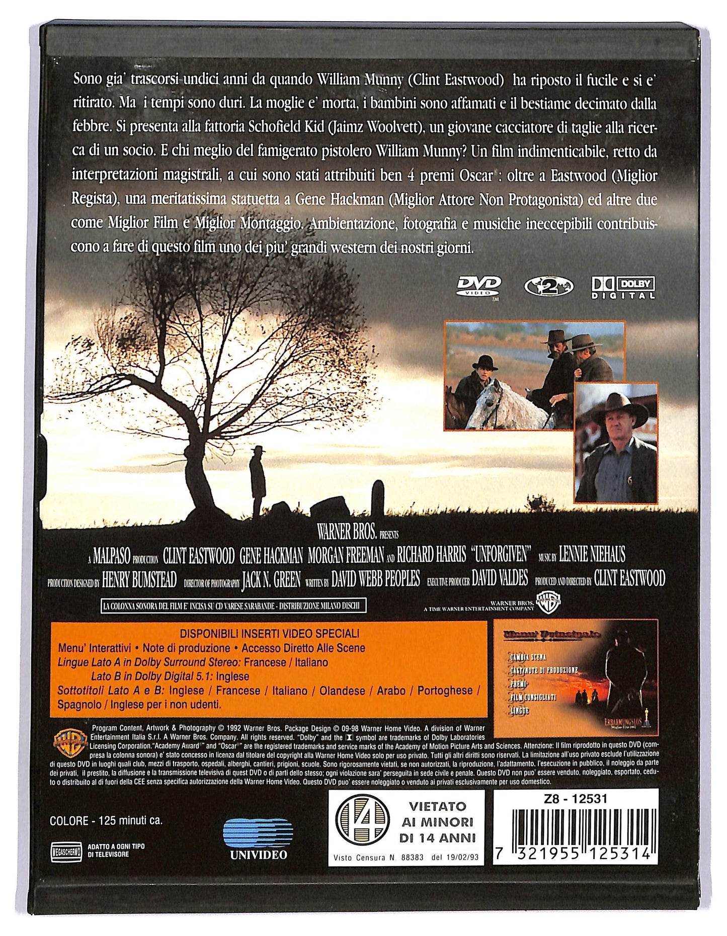 EBOND Gli spietati DVD D746218