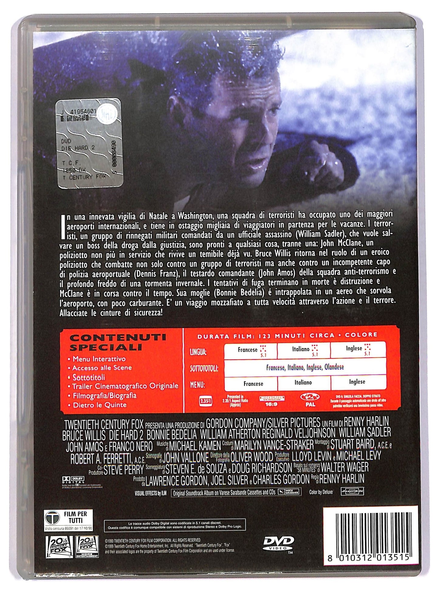 EBOND Die Hard 2  58 Minuti Per Morire  DVD D746228