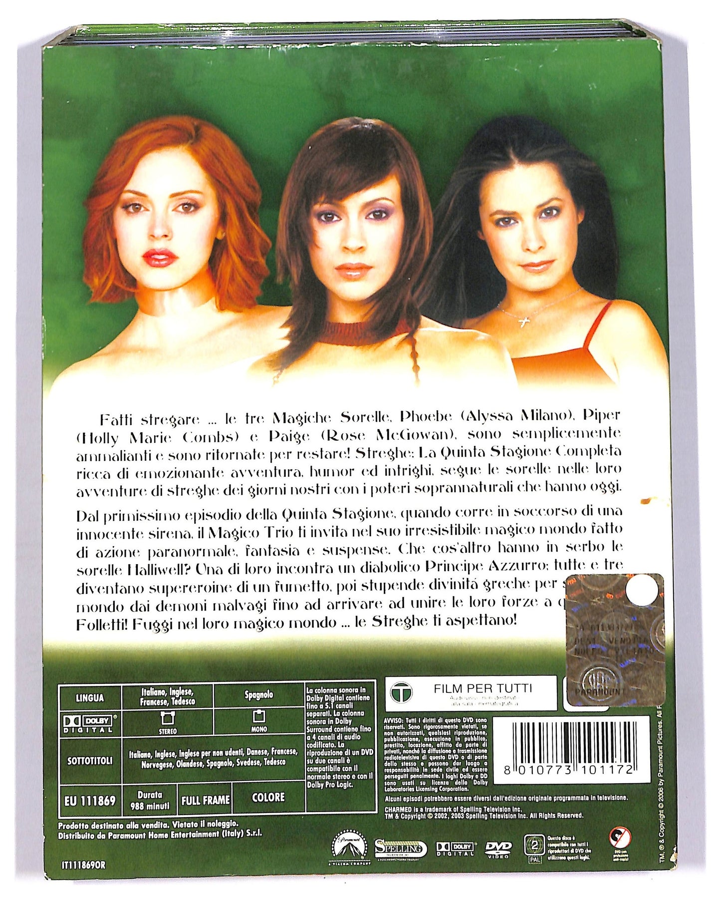 EBOND Streghe - Stagione 05 - 6 DVD D746315