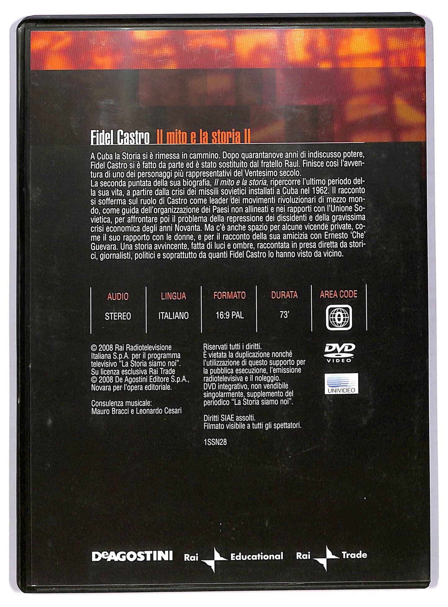 EBOND Il mito e la storia II - n 28  EDITORIALE DVD D746435