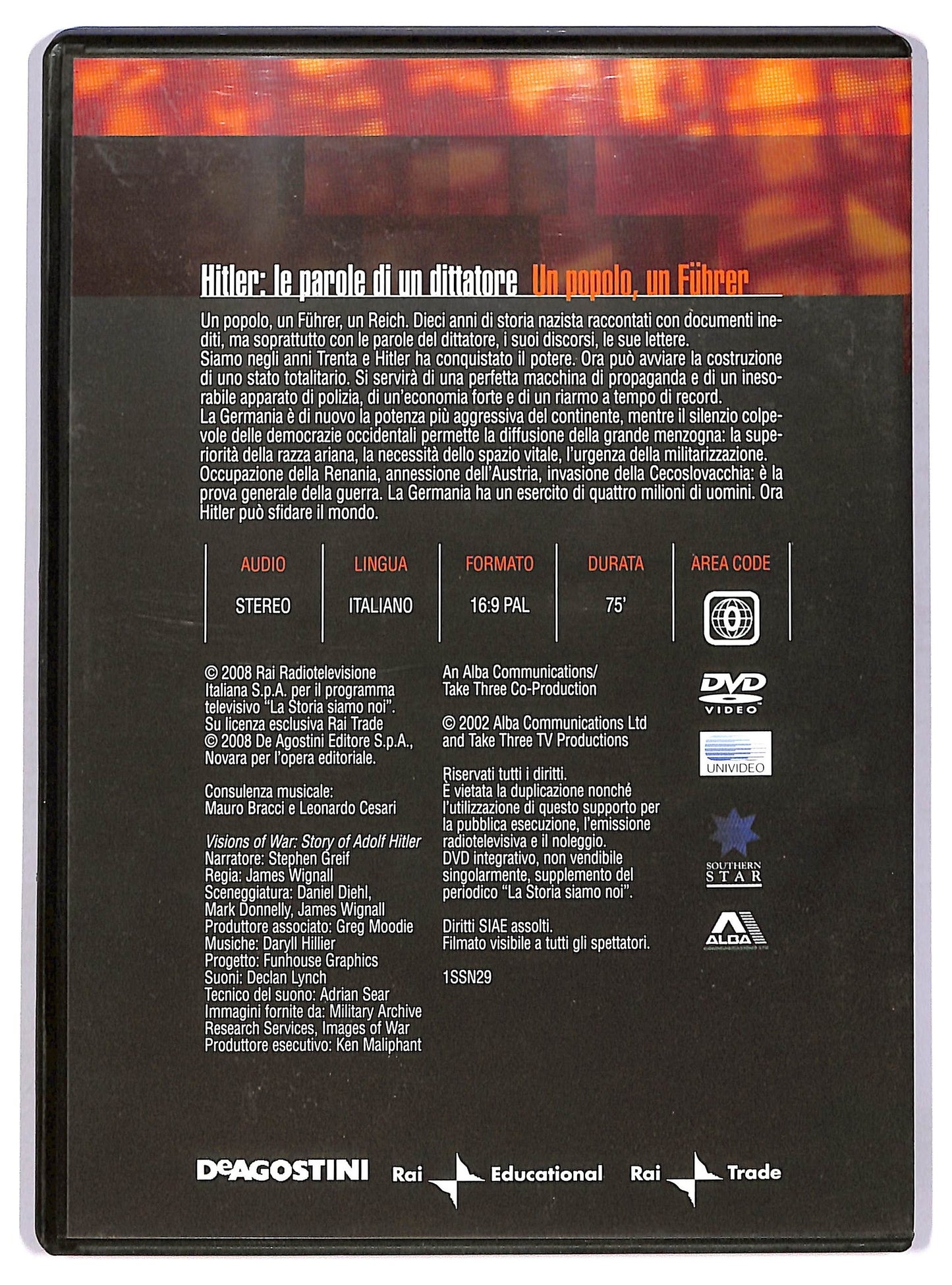 EBOND Un Popolo, un Fuhrer EDITORIALE DVD D746436