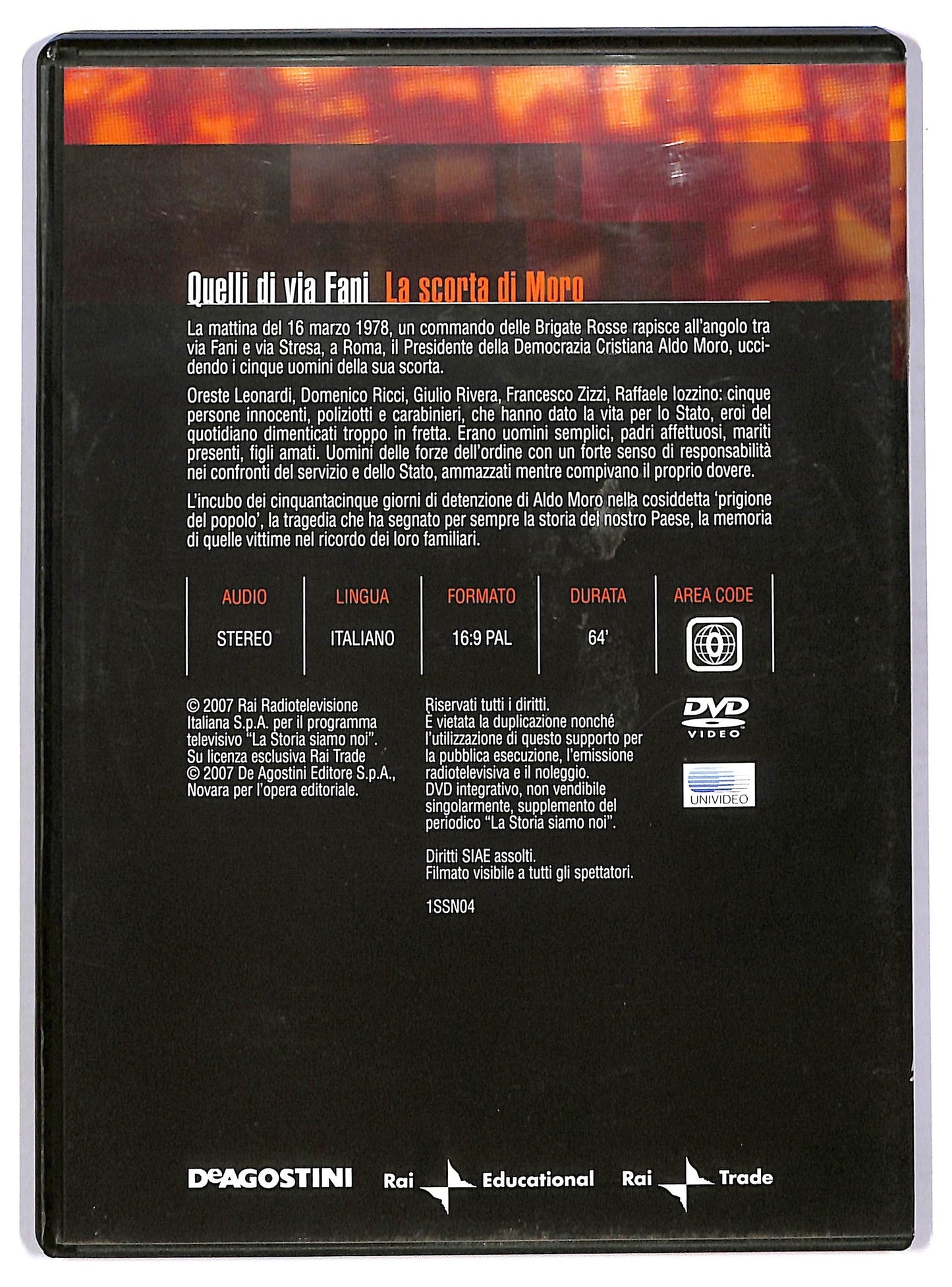 EBOND Quelli di via Fani - La scorta di Moro EDITORIALE DVD D746457