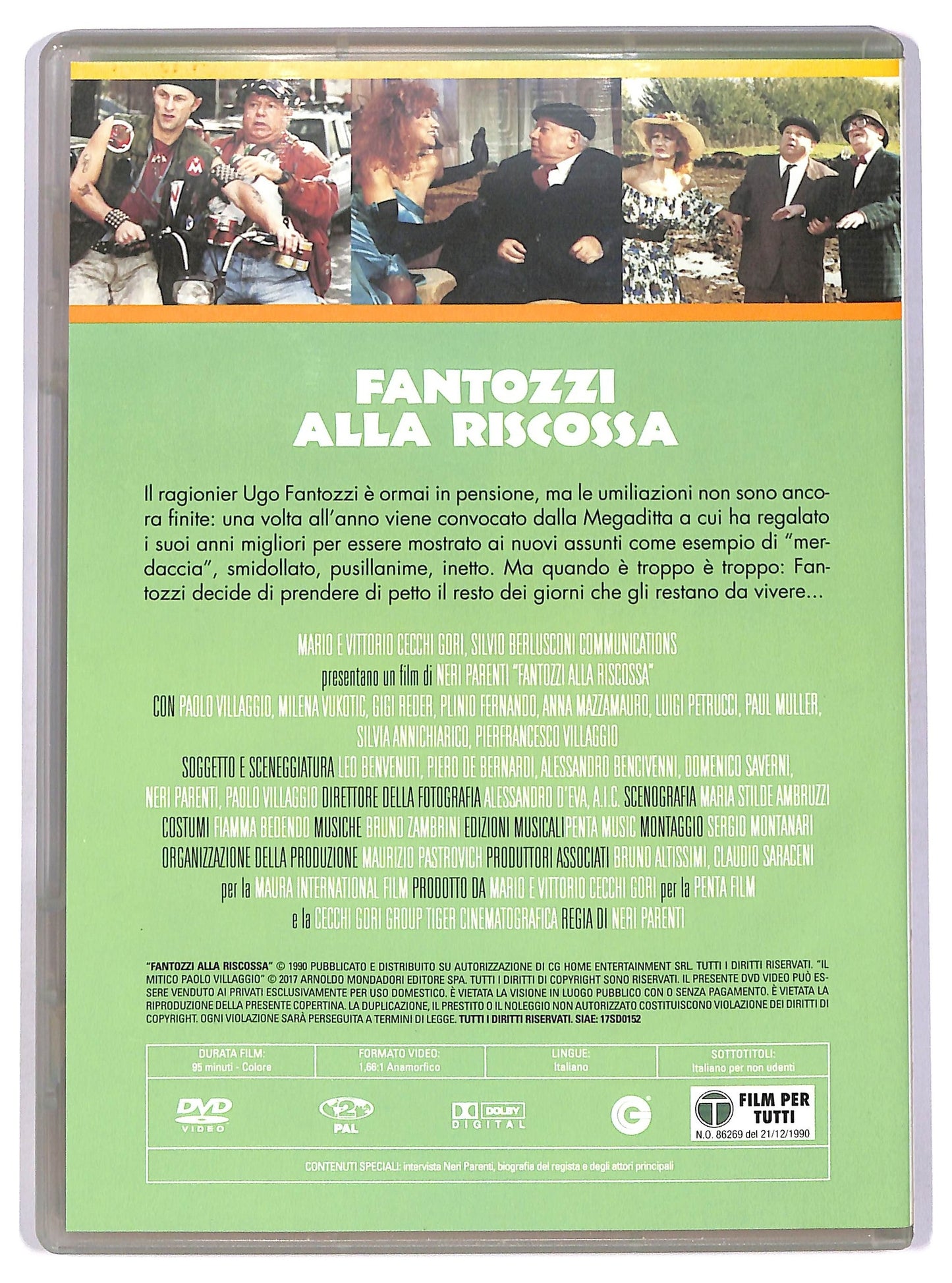 EBOND Fantozzi alla riscossa DVD EDITORIALE D746523