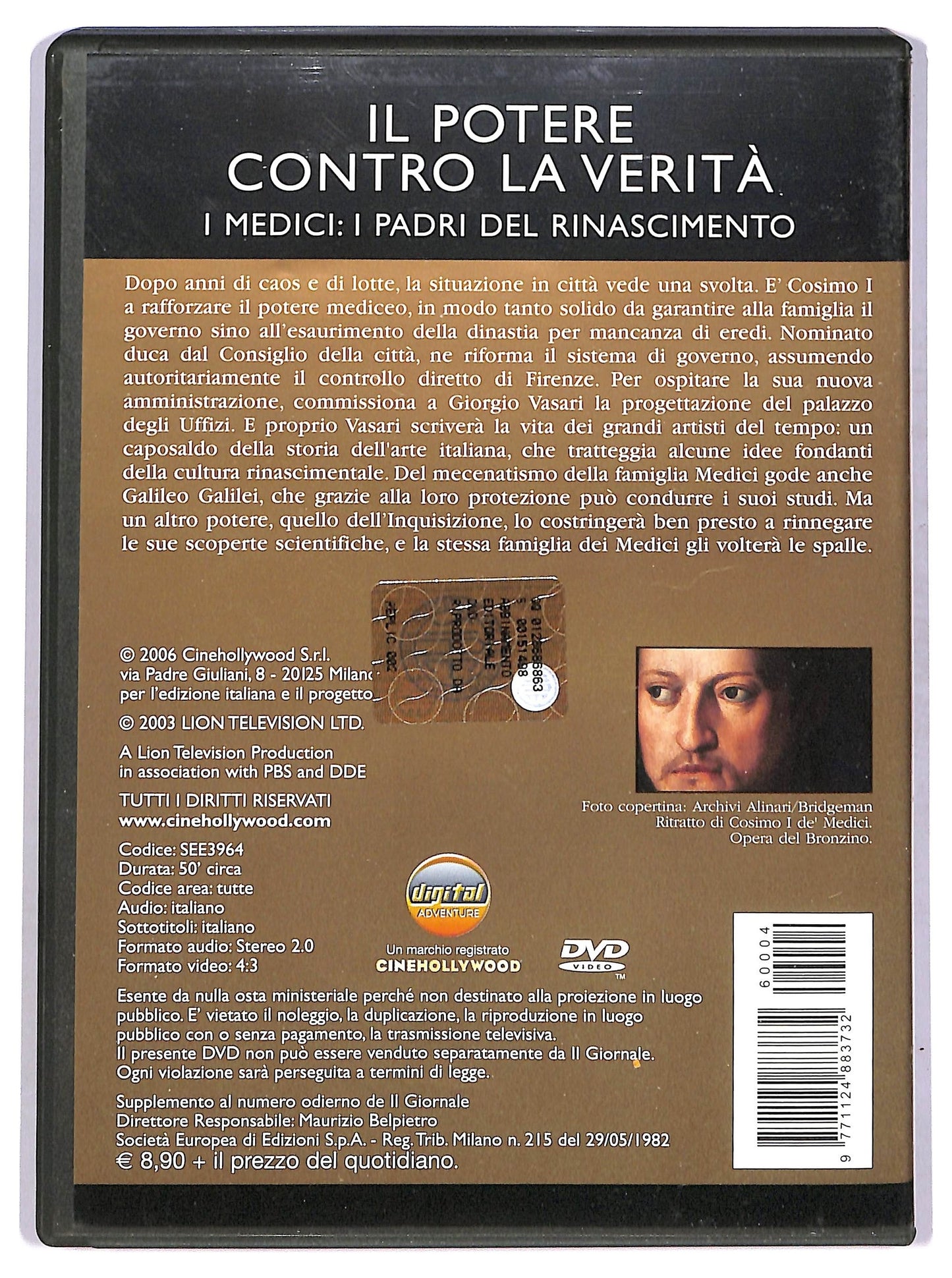 EBOND Il Potere contro la Verita vol.4 EDITORIALE DVD D746721