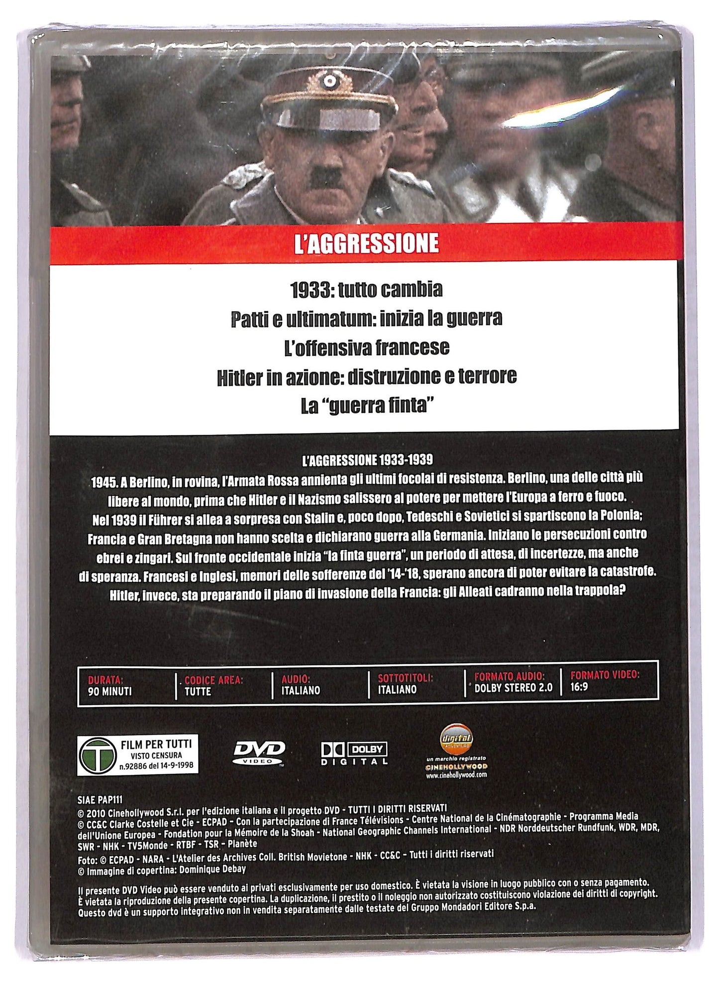 EBOND Apocalypse l'aggressione  EDITORIALE DVD D746728