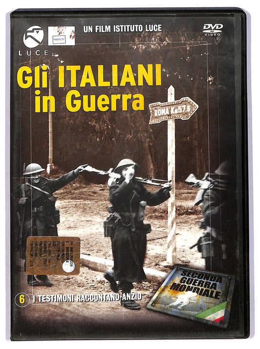 EBOND Gli italiani in guerra volume 6 - I testimoni raccontano anzio EDITORIALE DVD D746737