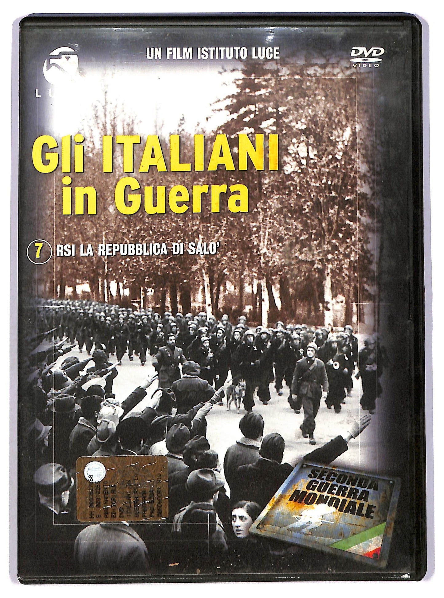 EBOND Gli Italiani in Guerra - RSI La Repubblica di Salo - Istituto Luce - Editoriale Vol.7 DVD D746747