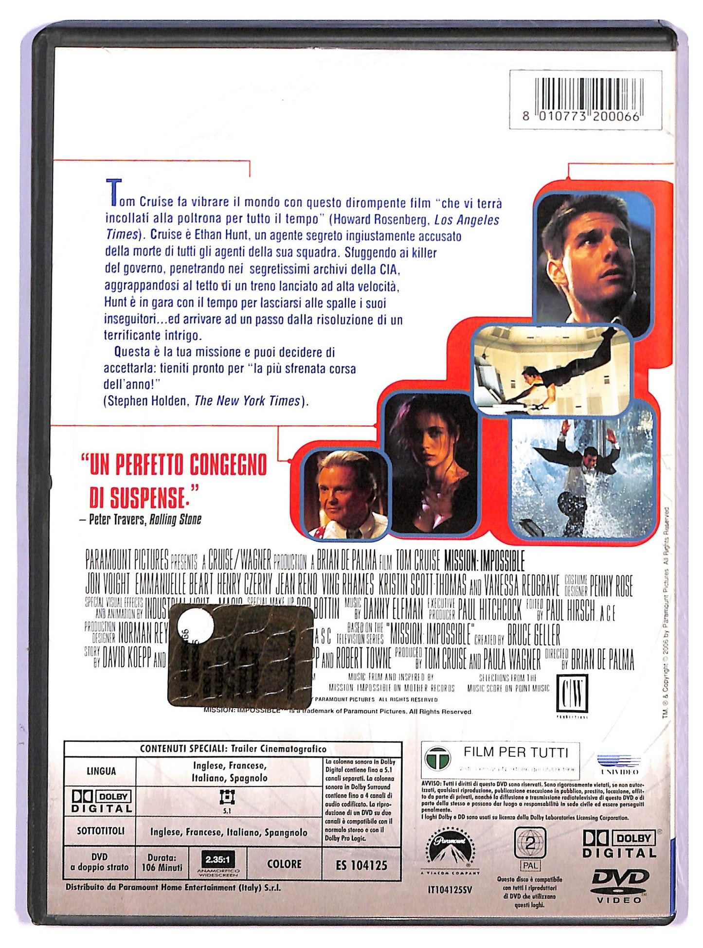 EBOND mission: impossible DVD D746941