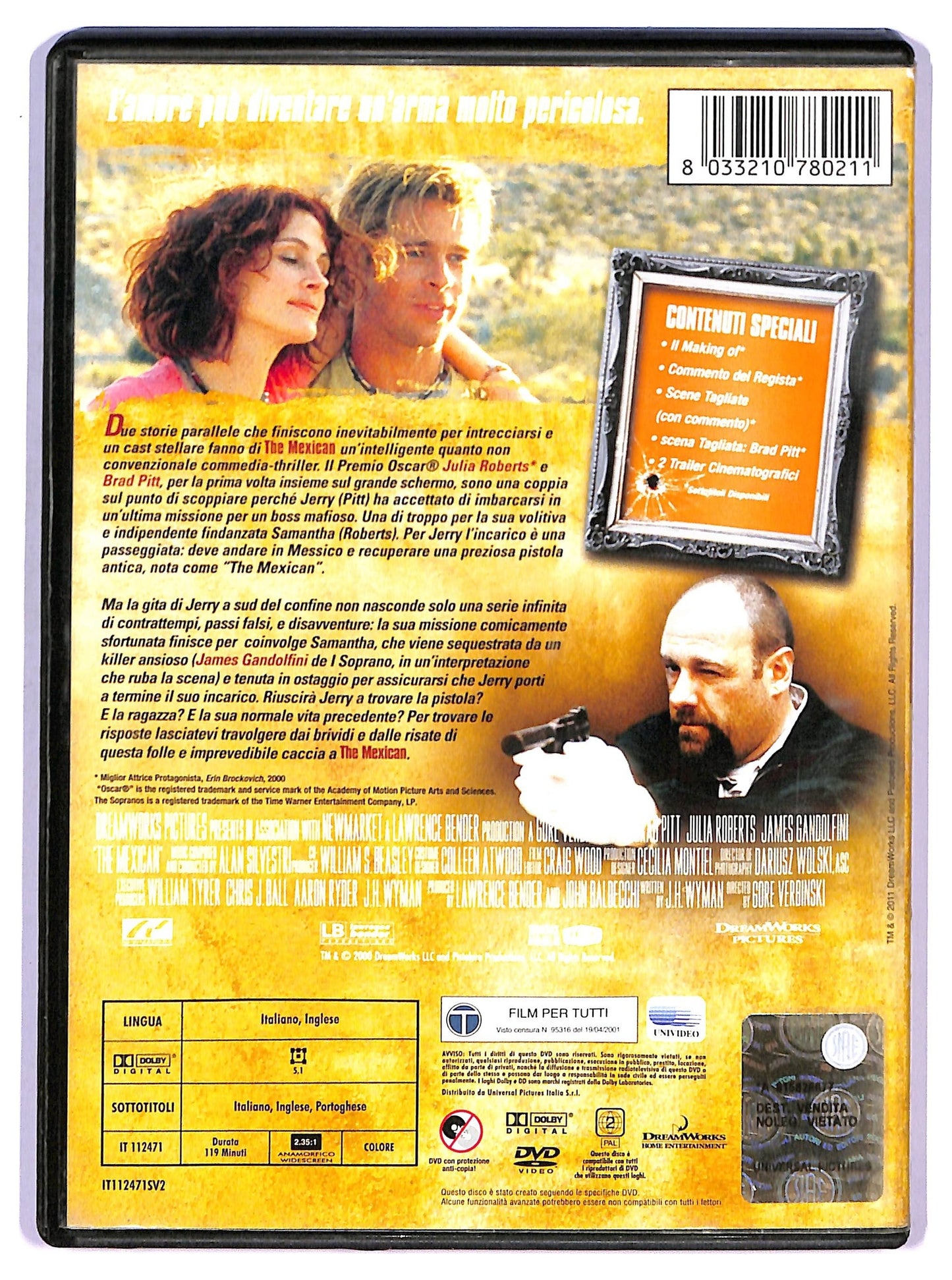 EBOND The Mexican  DVD D747038