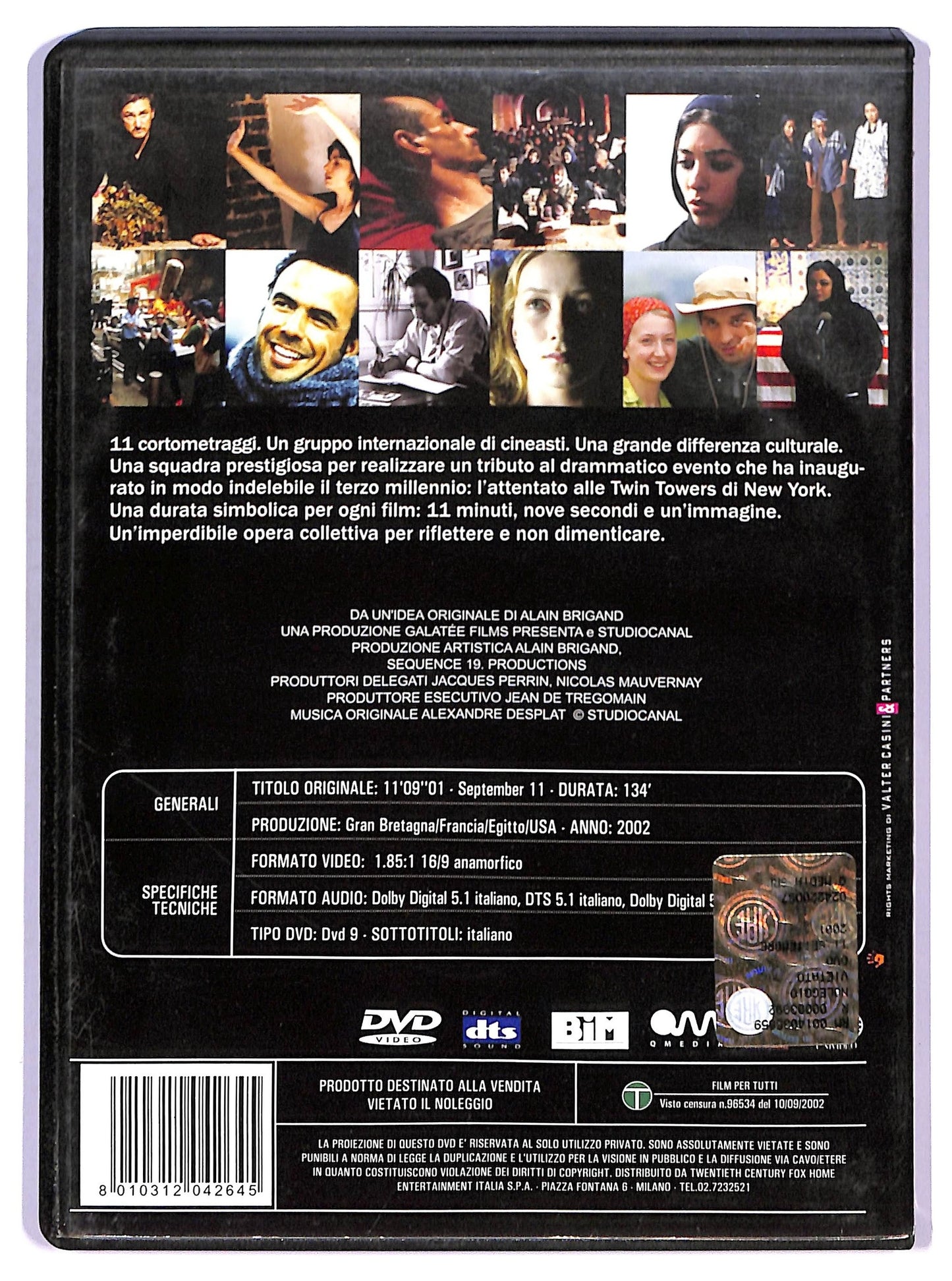 EBOND 11 settembre 2001 DVD D747049