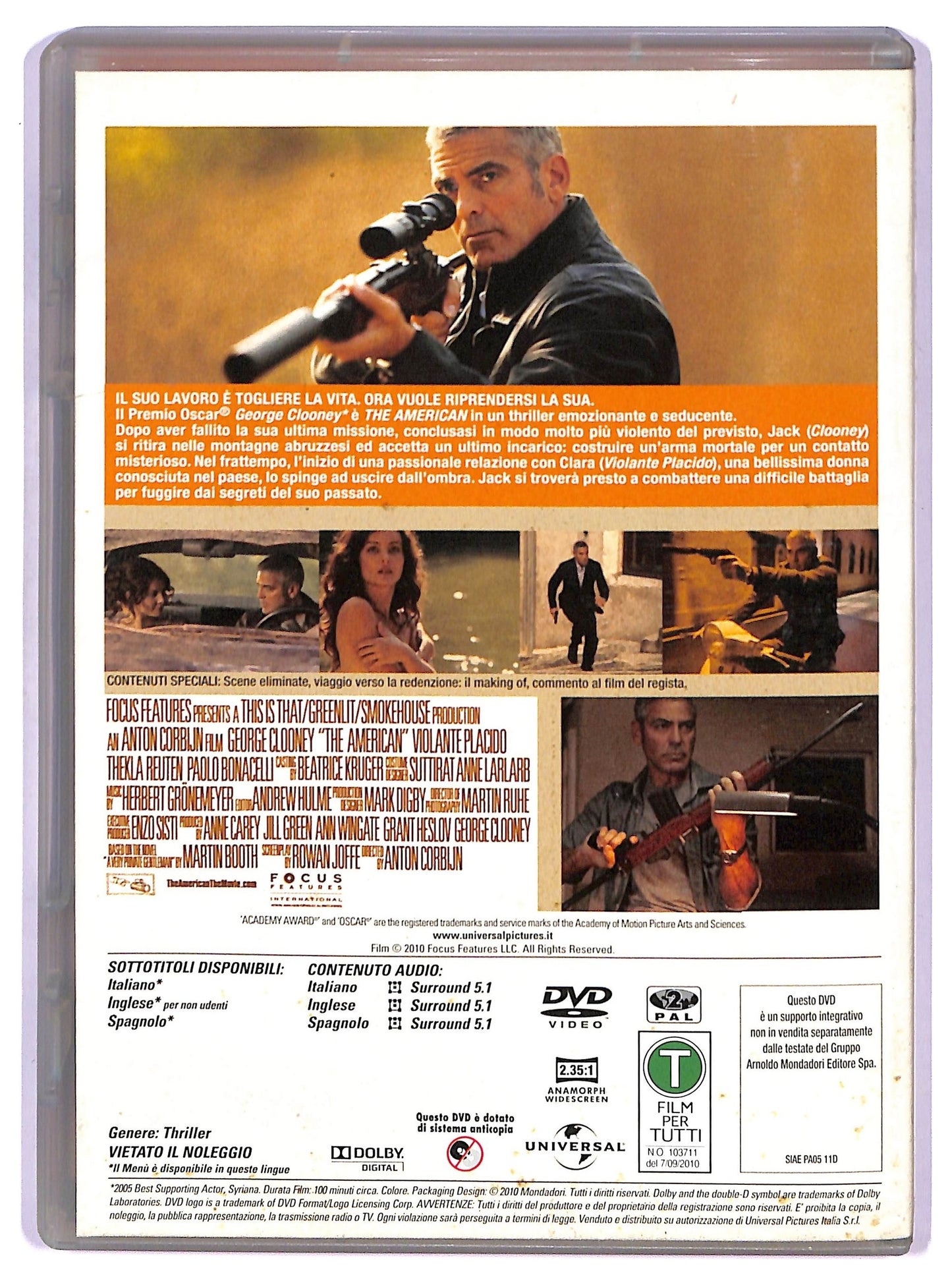 EBOND The American  EDITORIALE DVD D747120