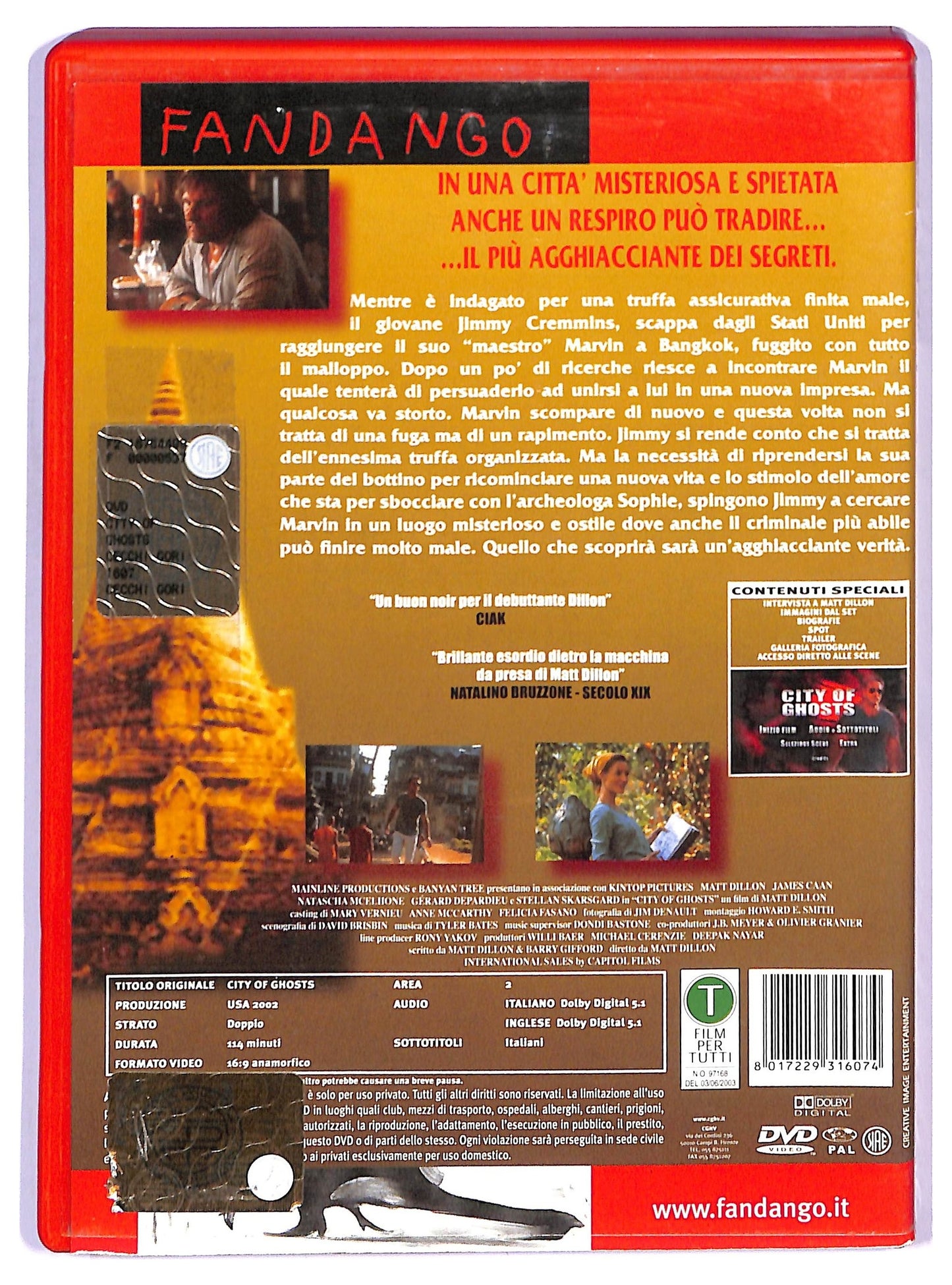 EBOND City Of Ghosts NOLEGGIO DVD D747222