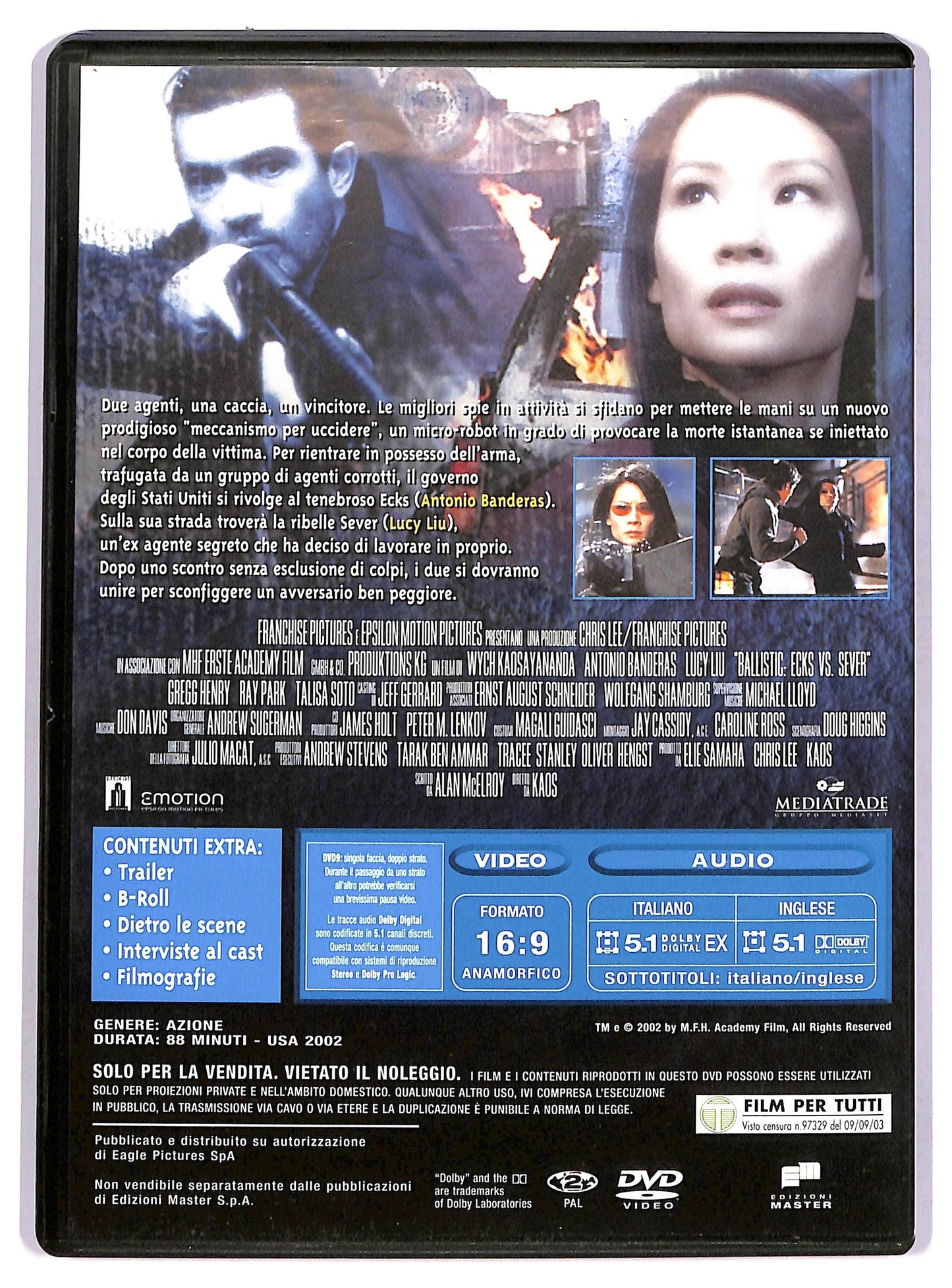 EBOND Ballistic EDITORIALE DVD D747508