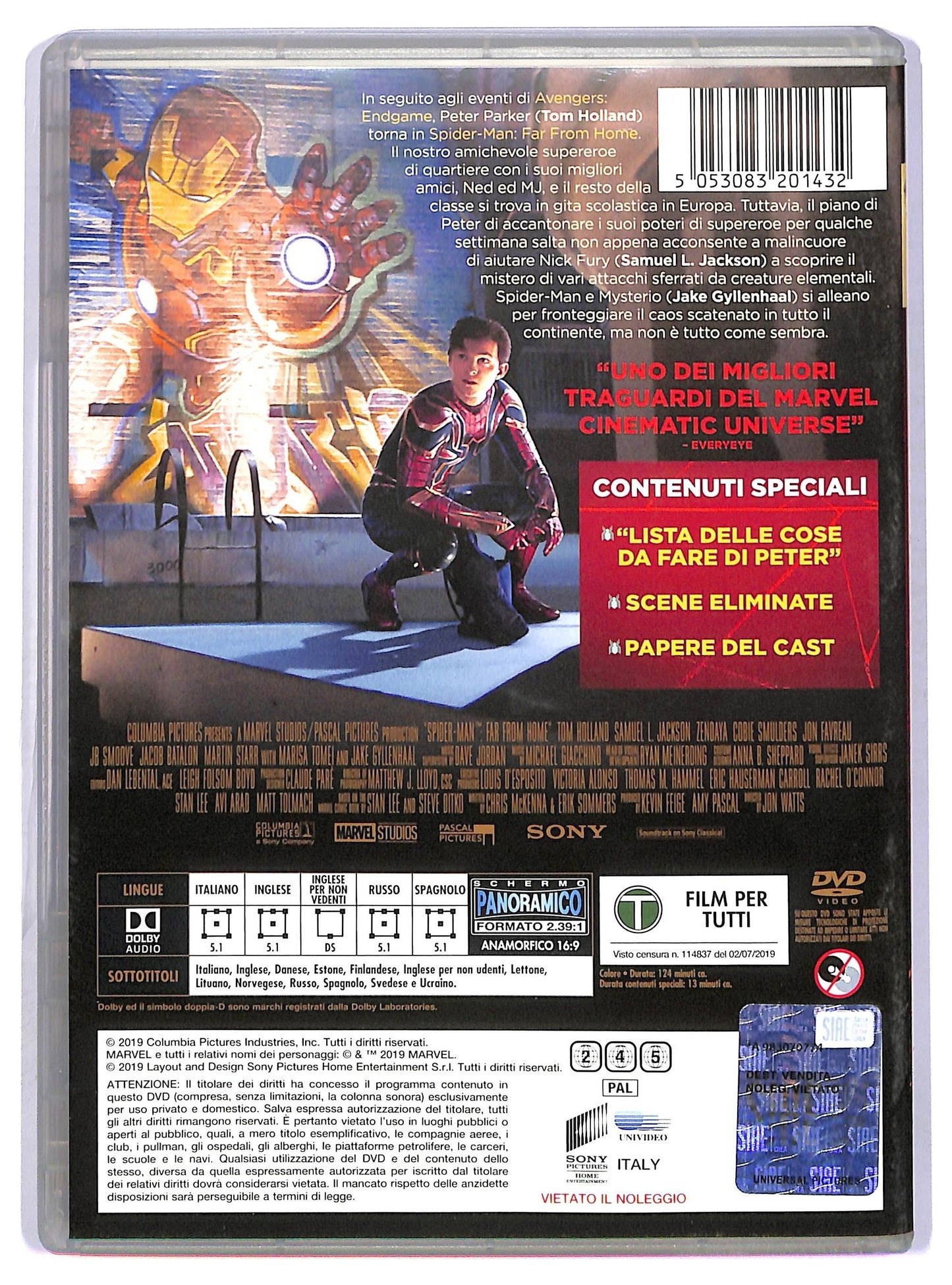 EBOND Spider-Man: Far from Home DVD D747643