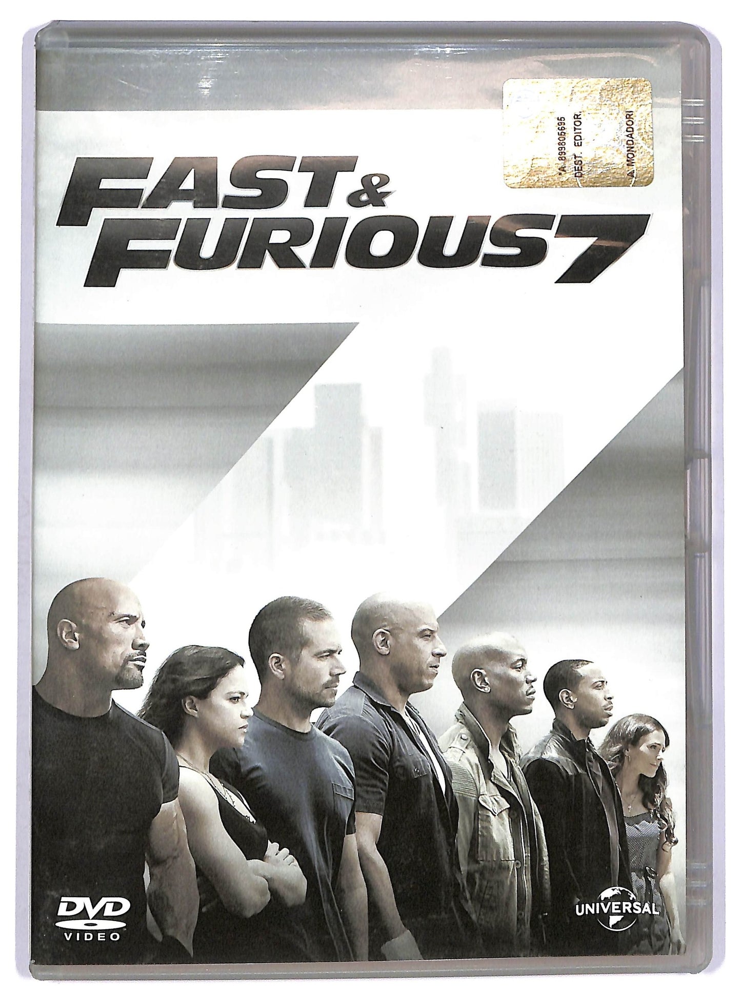 EBOND Fast & Furious 7 EDITORIALE DVD D747662