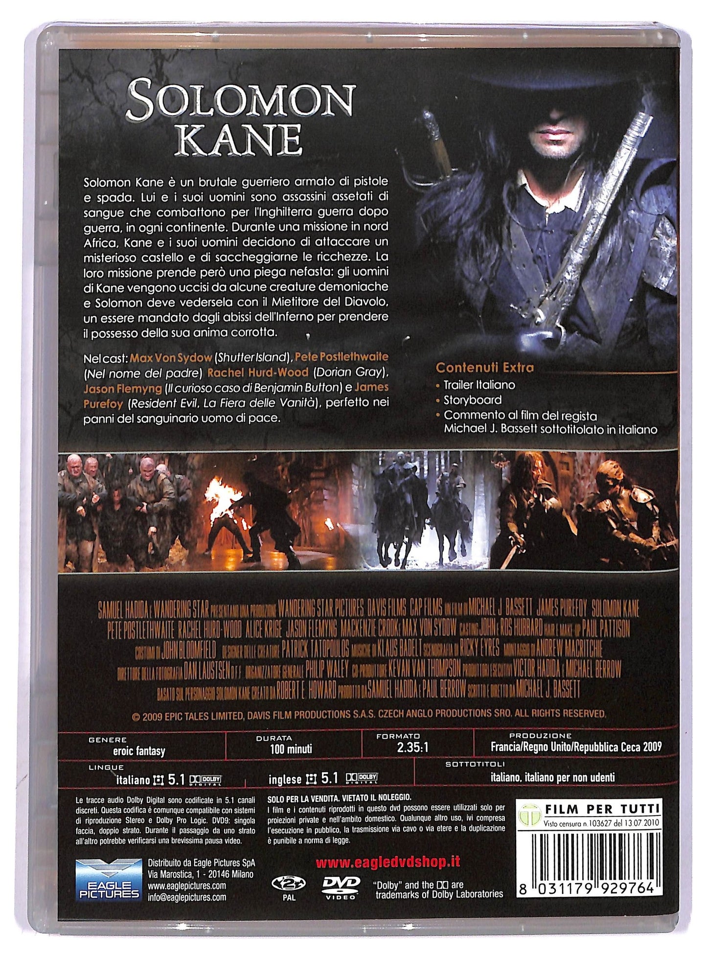 EBOND solomon kane DVD D747714