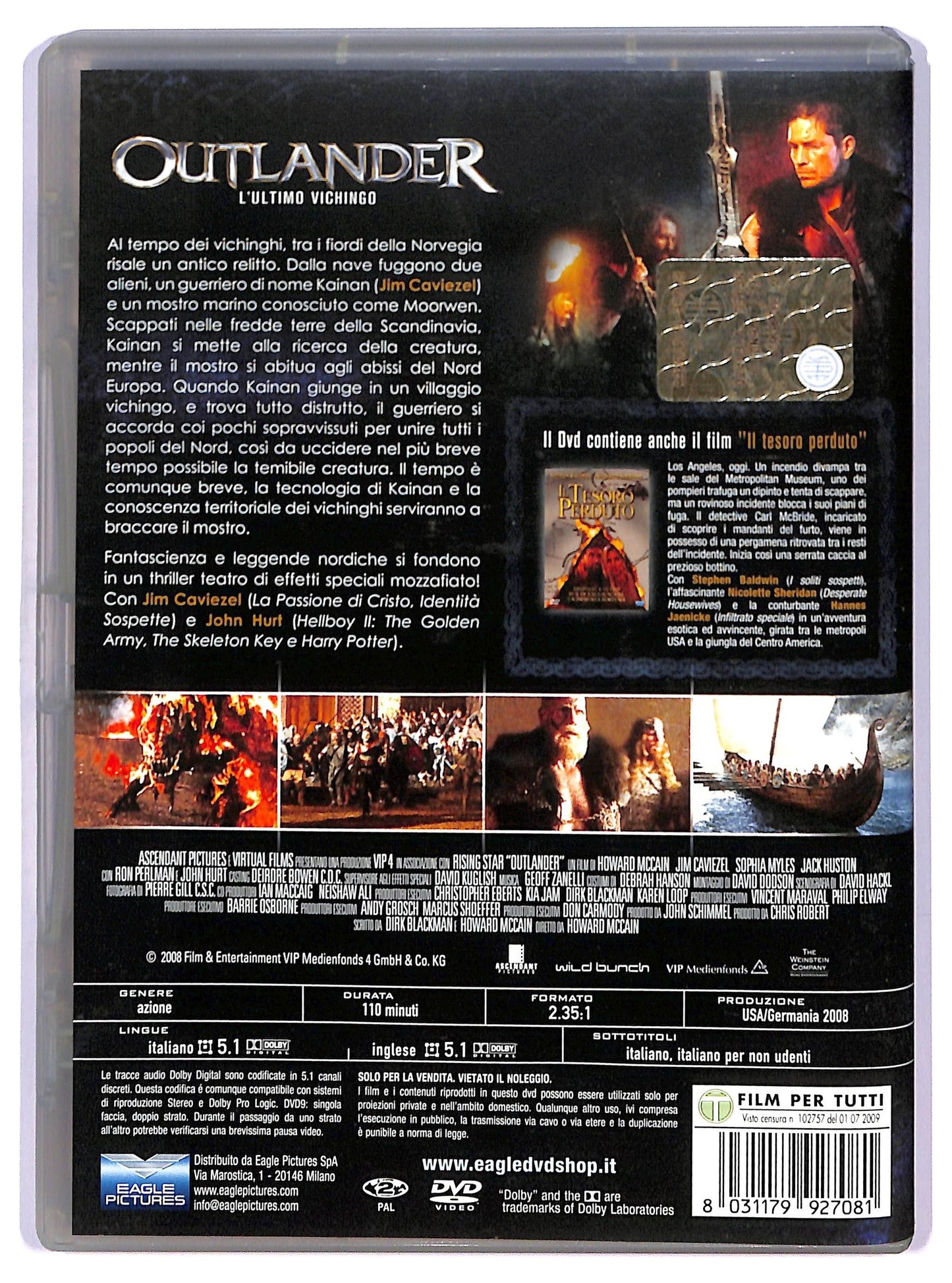 EBOND outlander - l'ultimo vichingo DVD D747836