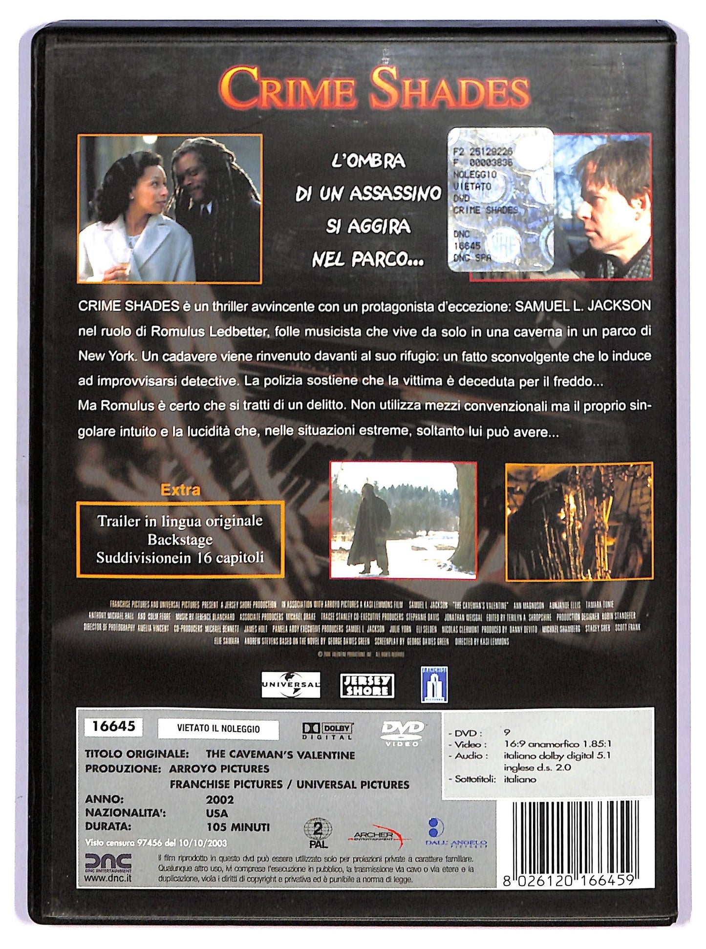 EBOND Crime Shades  DVD D747842