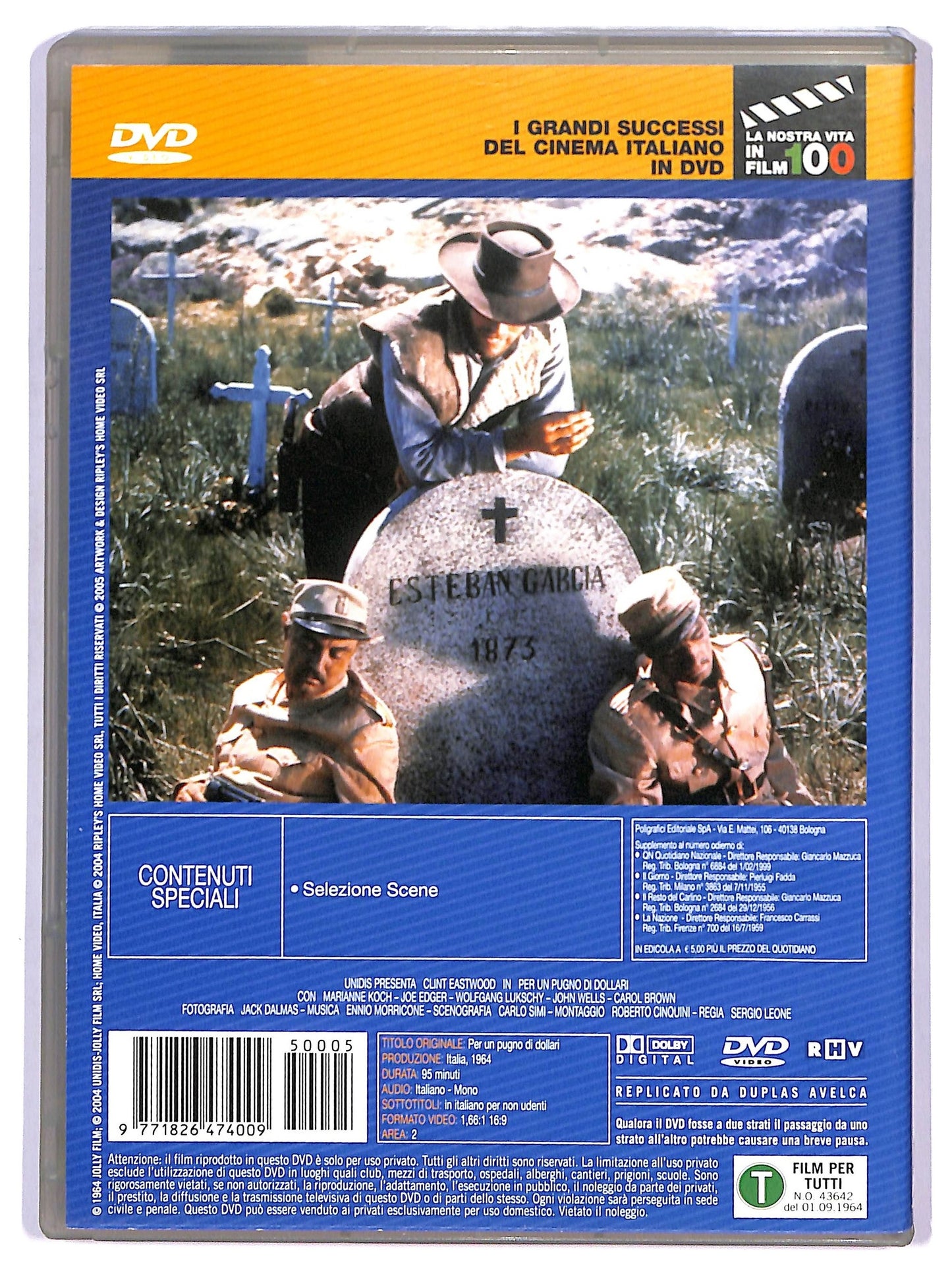 EBOND Per un pugno di dollari EDITORIALE DVD D747848