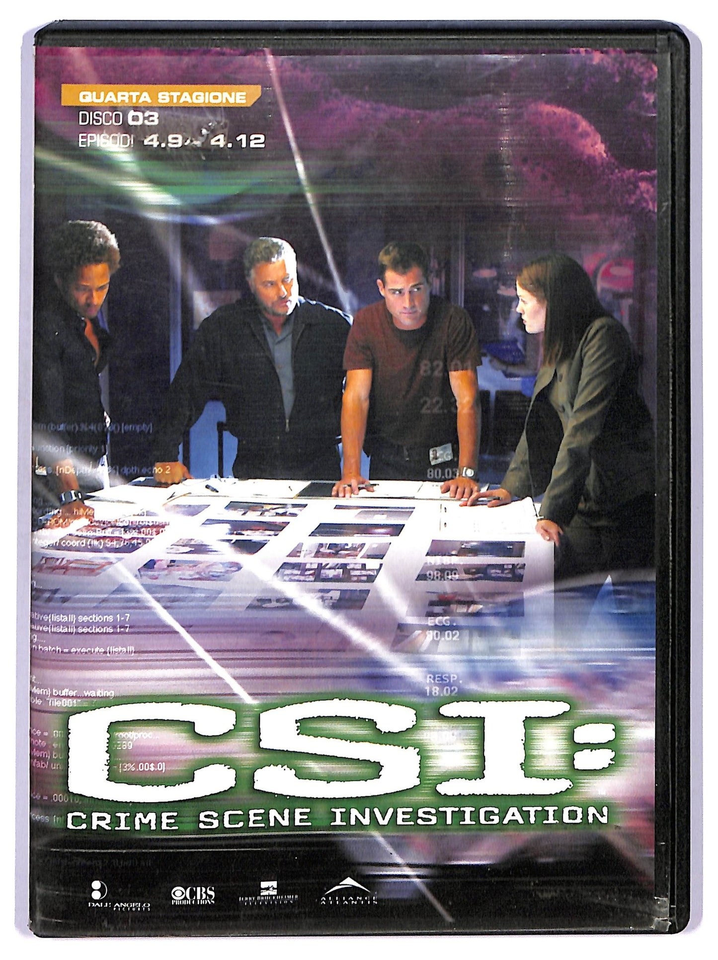 EBOND Csi crime scene investigation quarta stagione disco 03 EDITORIALE DVD D747916