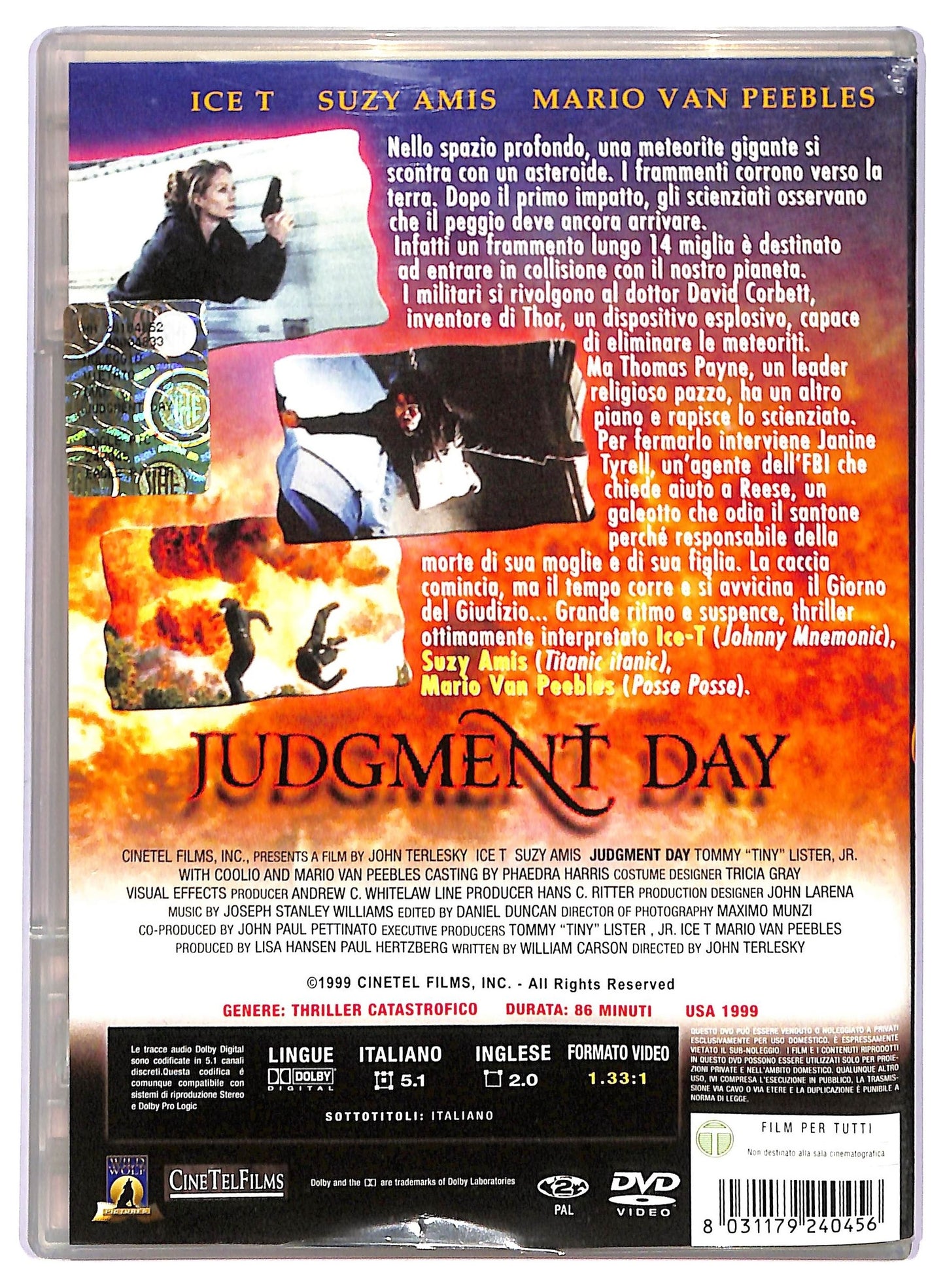 EBOND Judgment day Slimcase DVD D747917