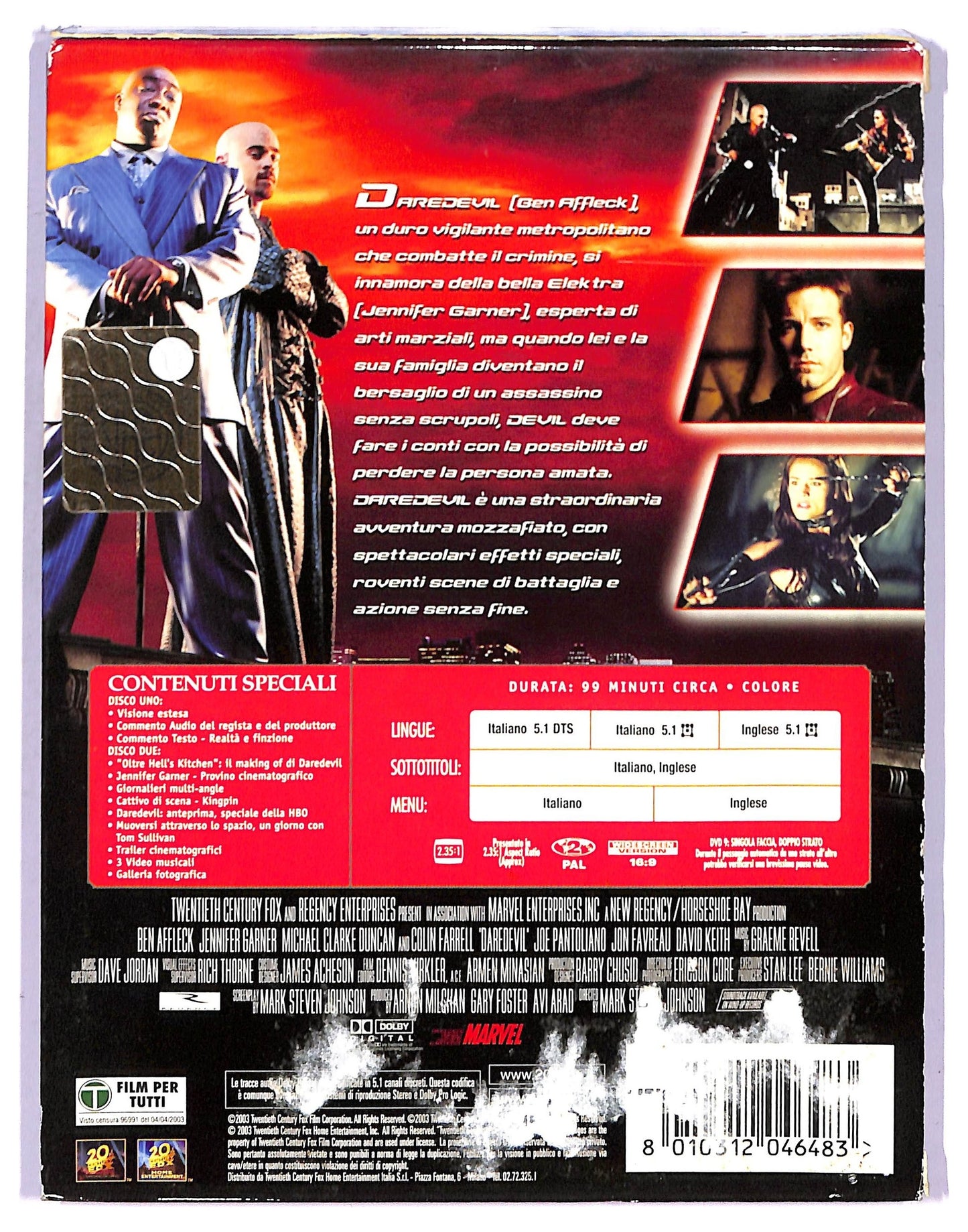 EBOND Daredevil  DVD D748052