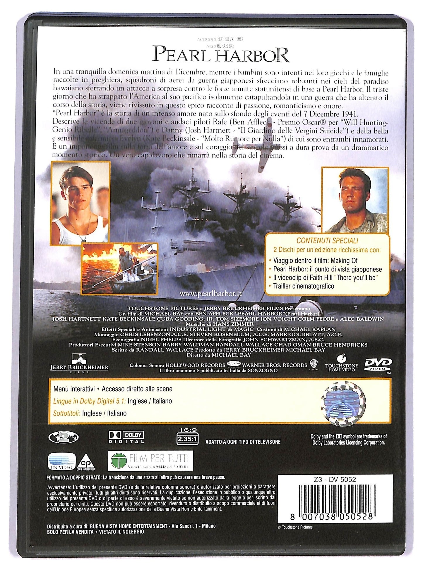 EBOND Pearl Harbor EDIZIONE SPECIALE DVD D748148