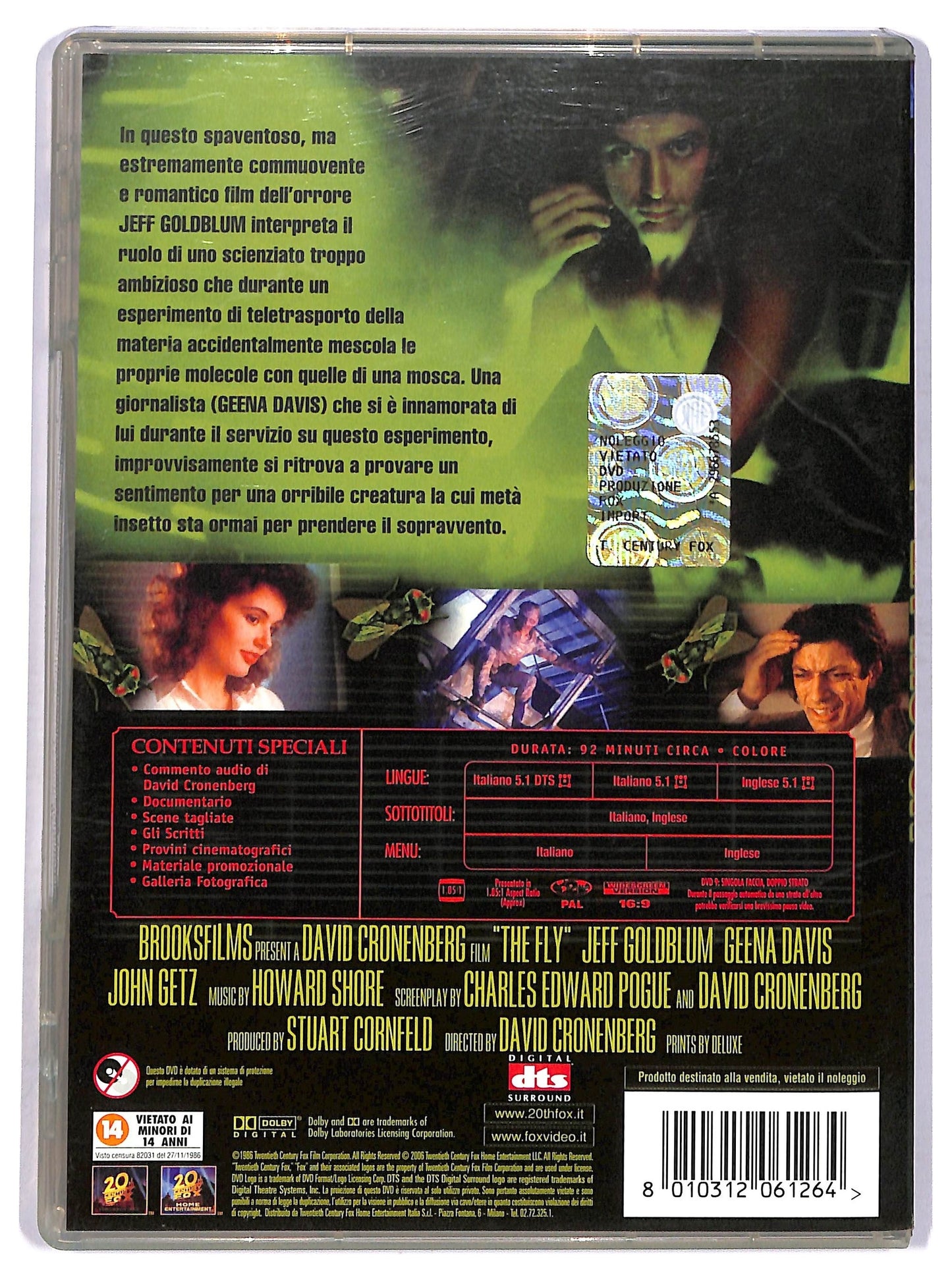 EBOND La mosca (2 Dischi) DVD D748343