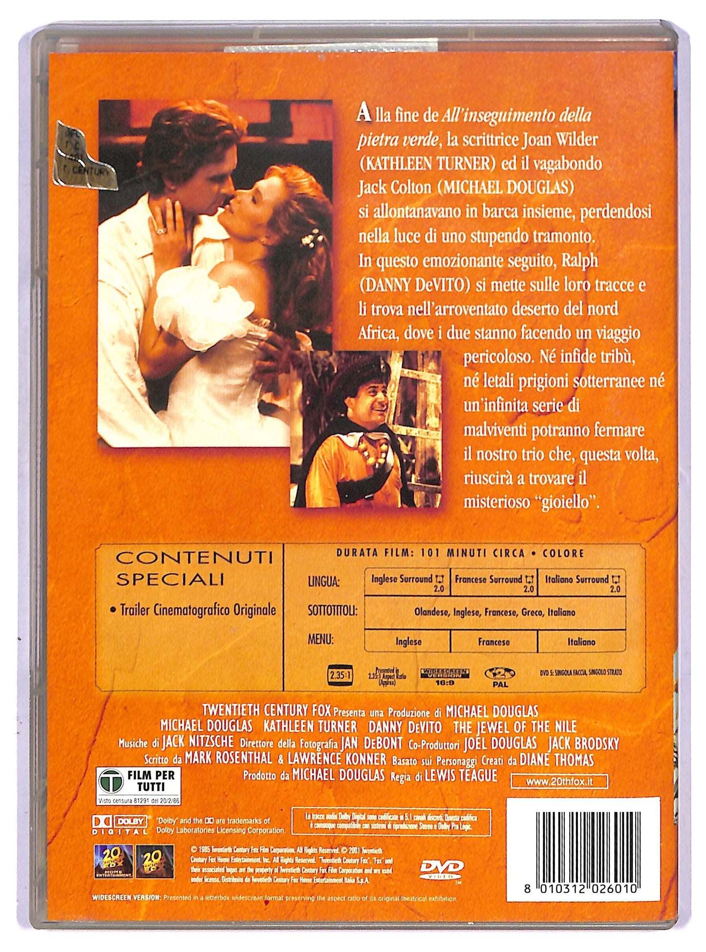 EBOND il gioiello del nilo DVD D748441