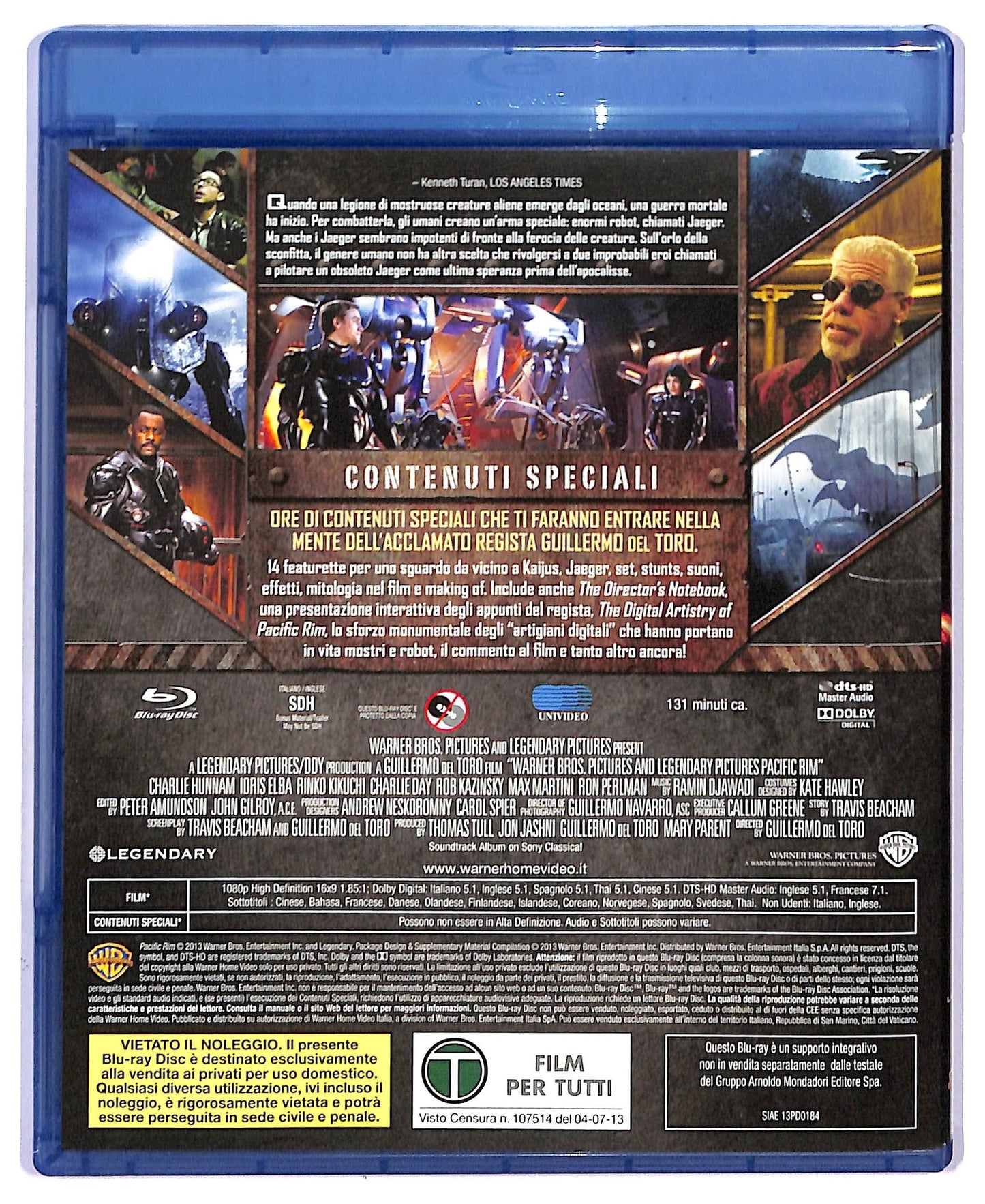 EBOND Pacific rim EDITORIALE BLURAY  BLURAY BLURAY D748550