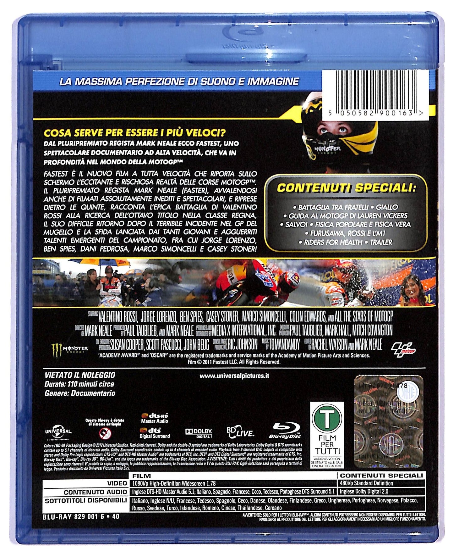 EBOND Fastest - Il Piu Veloce BLURAY  BLURAY BLURAY D748552