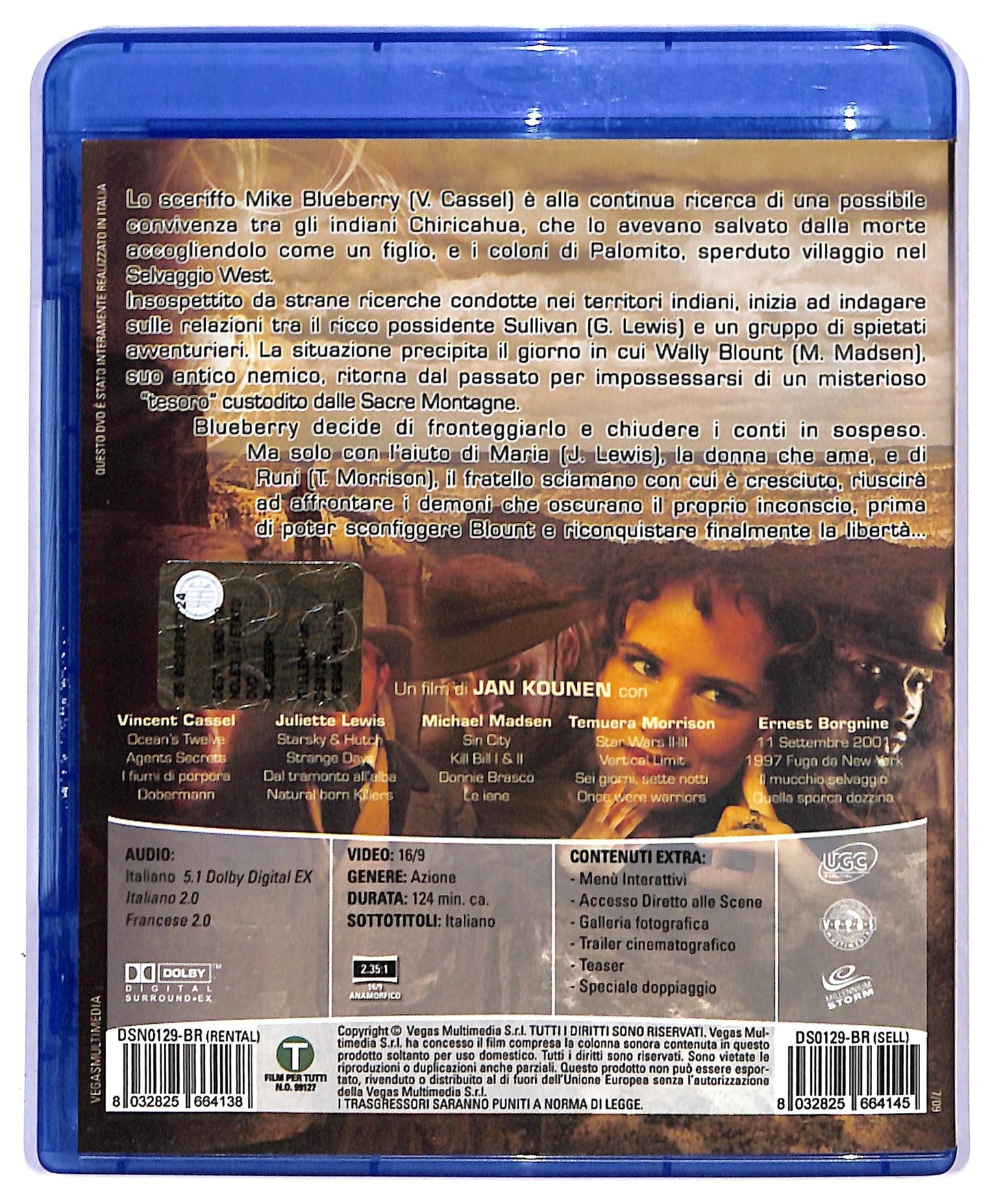 EBOND Blueberry - L'esperienza Segreta DVD EDITORIALE D748557