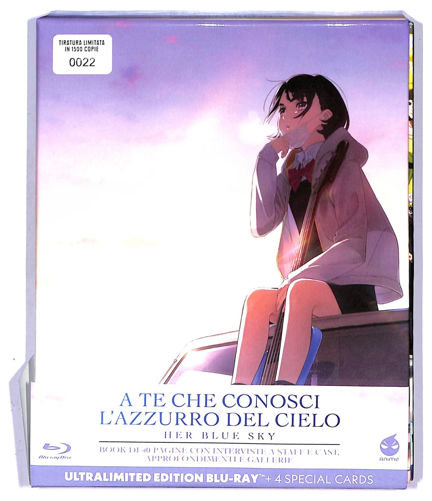 EBOND A Te Che Conosci L'Azzurro Del Cielo – Her Blue Sky (Ultralimited Edition BLURAY + Book +  DVD D748564