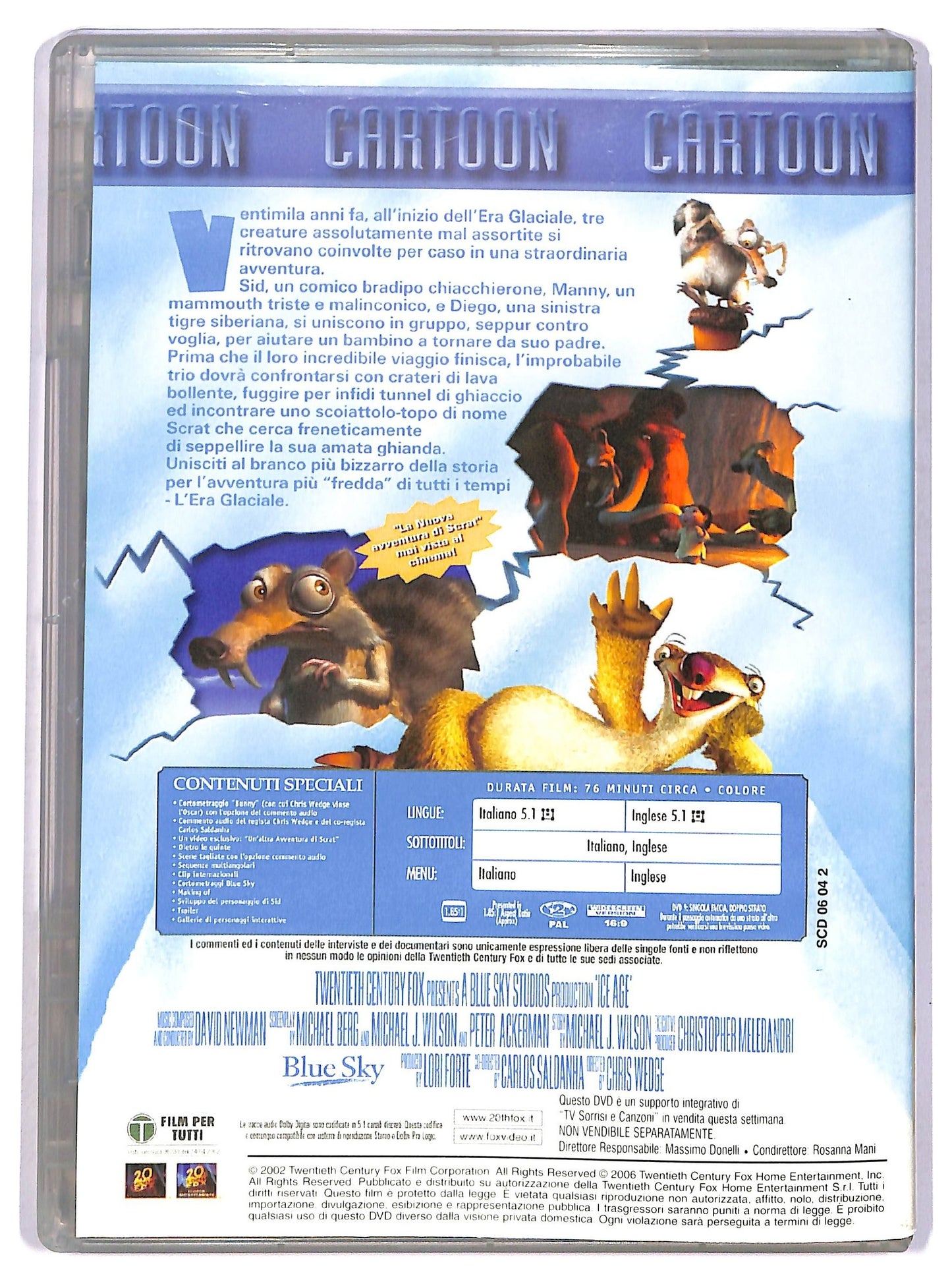 EBOND L'era glaciale EDITORIALE DVD D748612