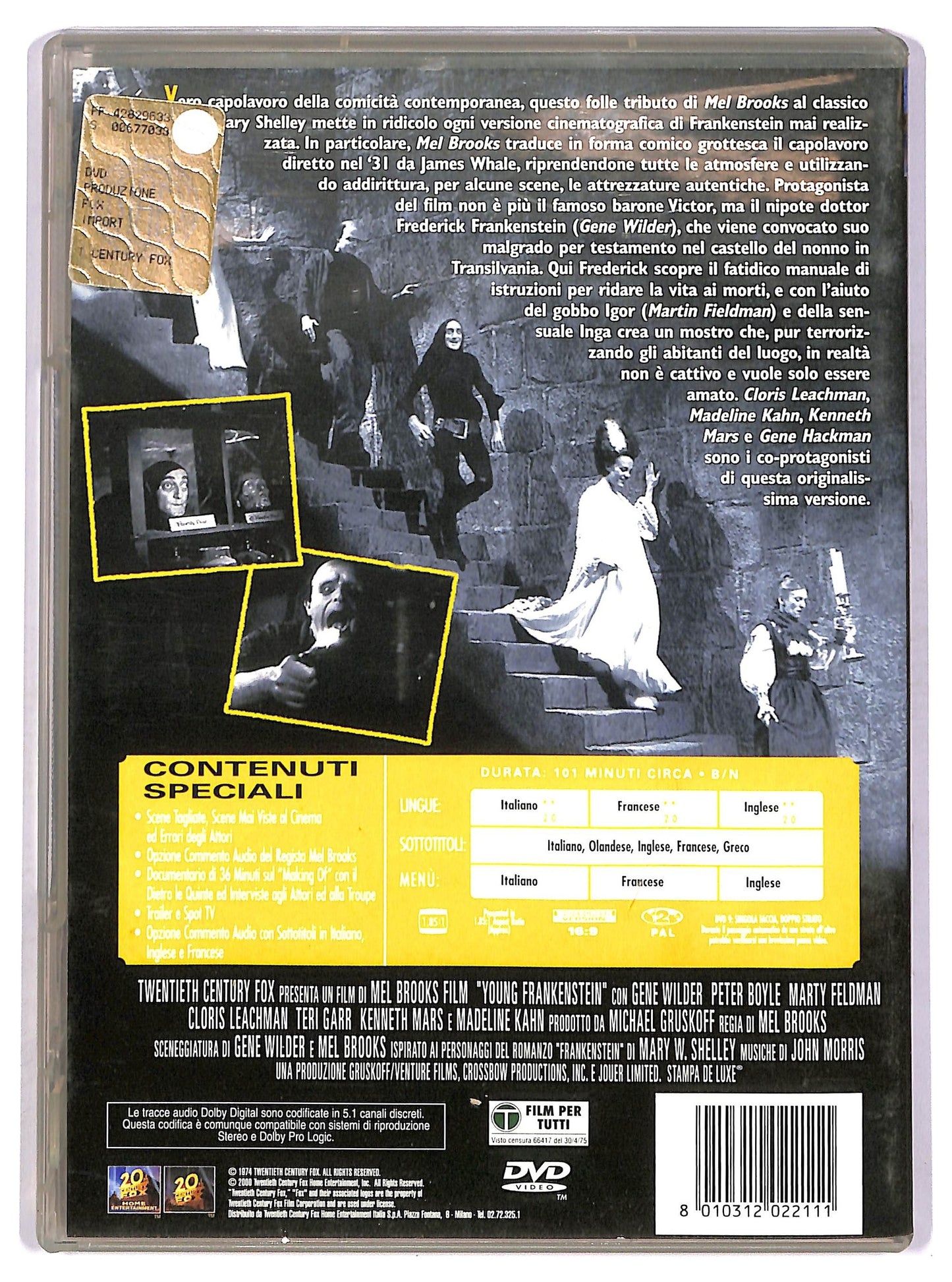 EBOND Frankenstein Junior  DVD D748658