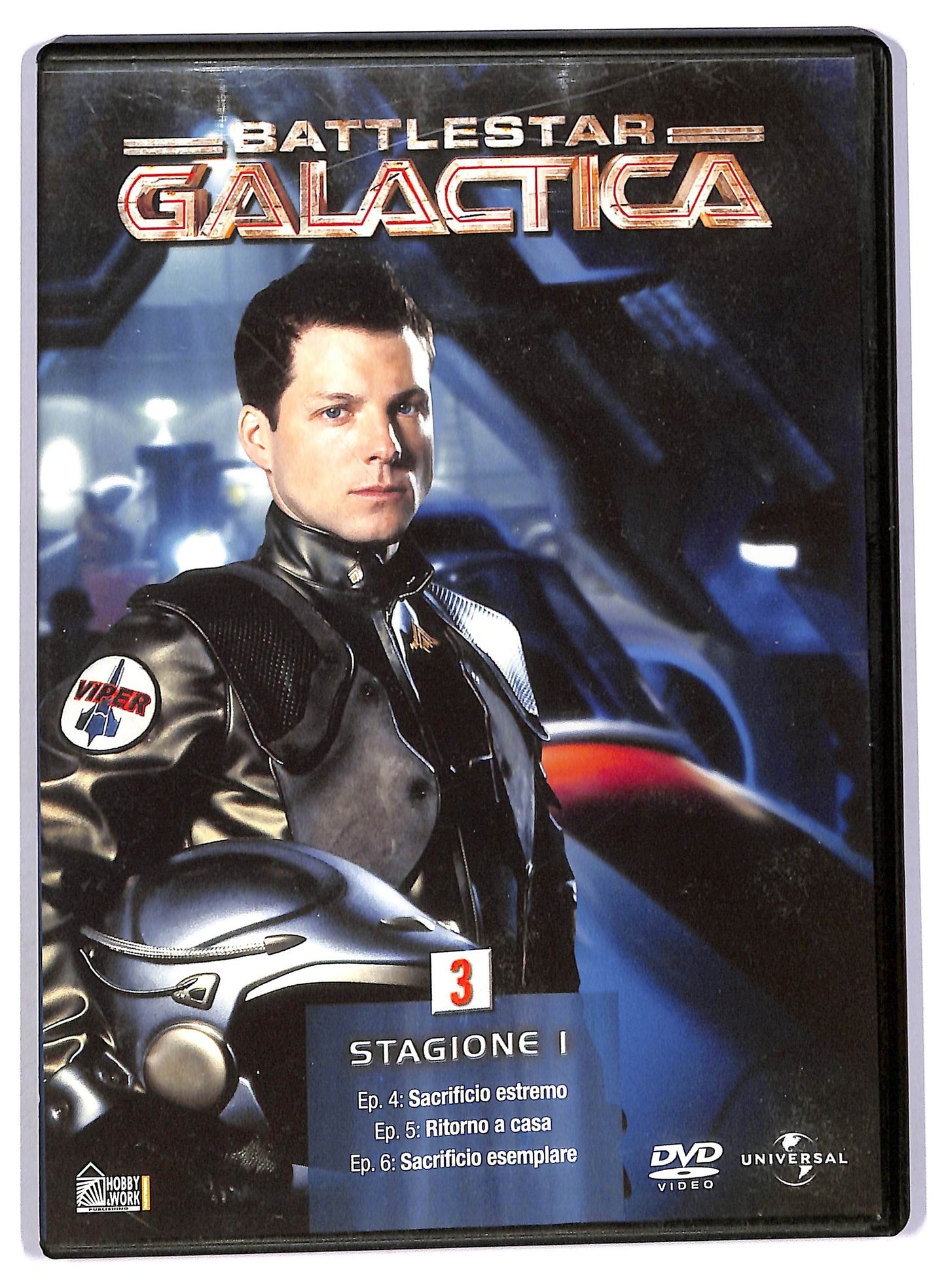 EBOND Battlestar Galactica St.1 Ep. 4/5/6  EDITORIALE DVD D748954