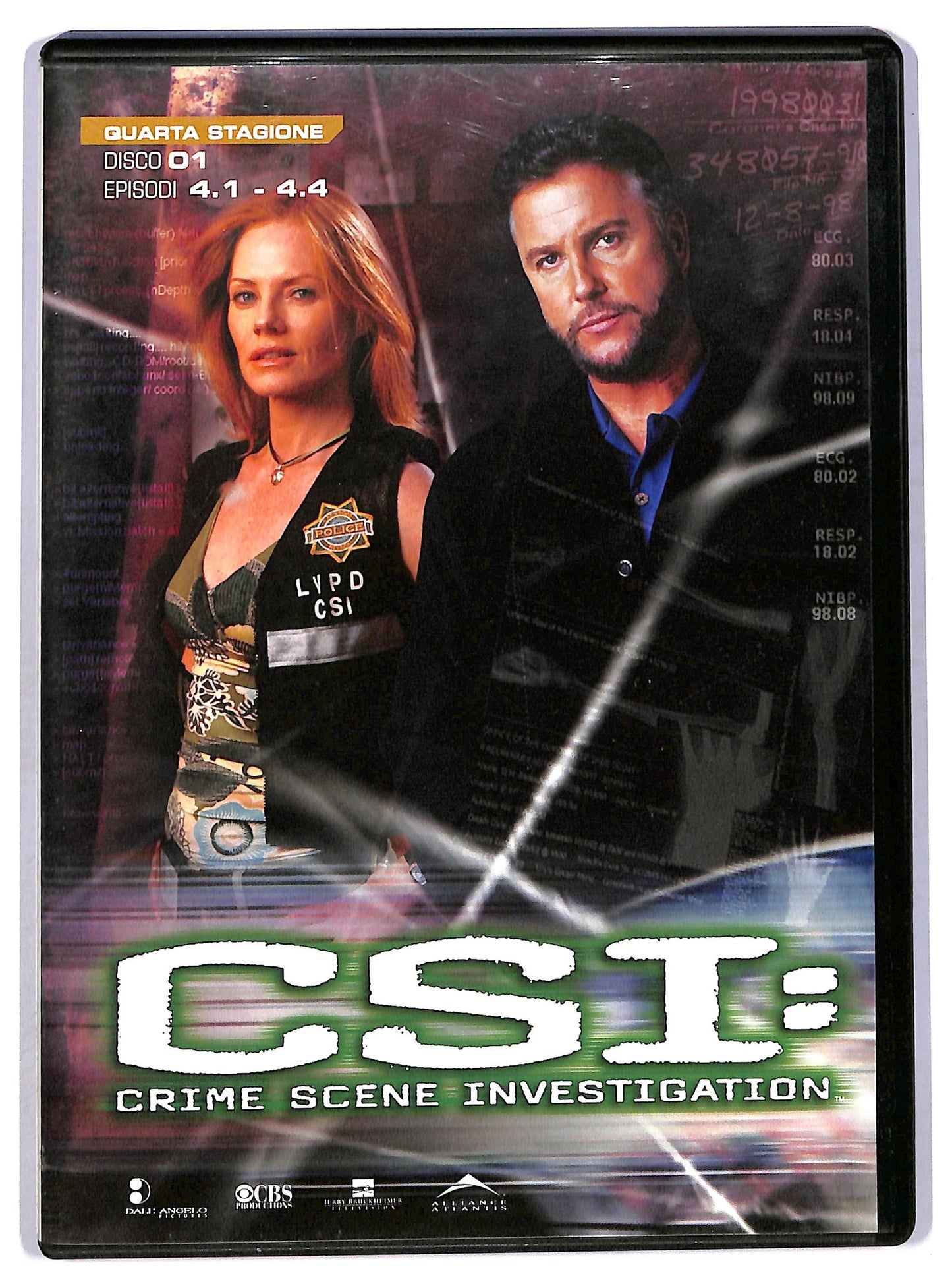 EBOND CSI Crime scene investigation quarta stagione disco 01 EDITORIALE DVD D749034