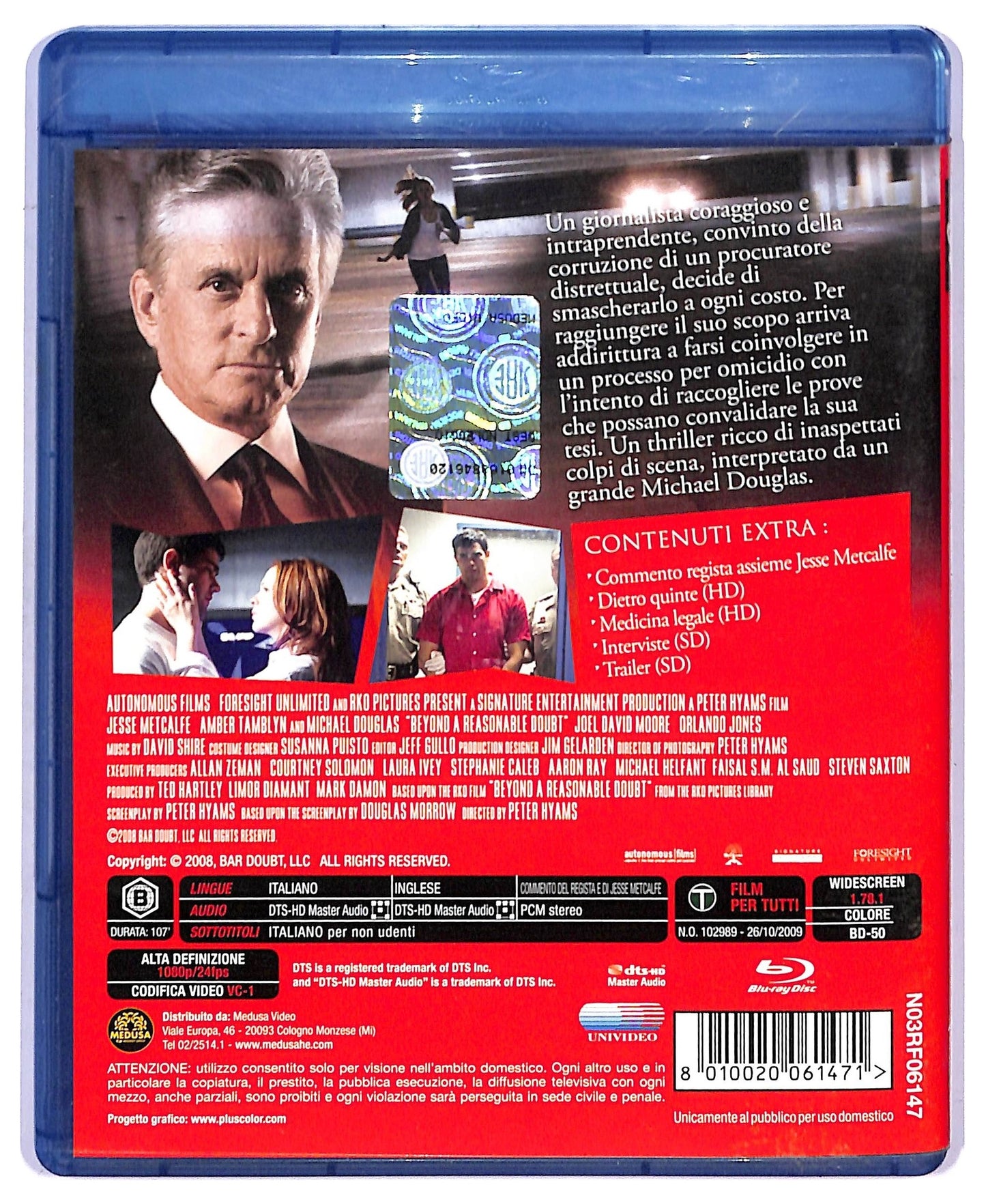 EBOND Un alibi perfetto NOLEGGIO BLURAY  BLURAY BLURAY D749223