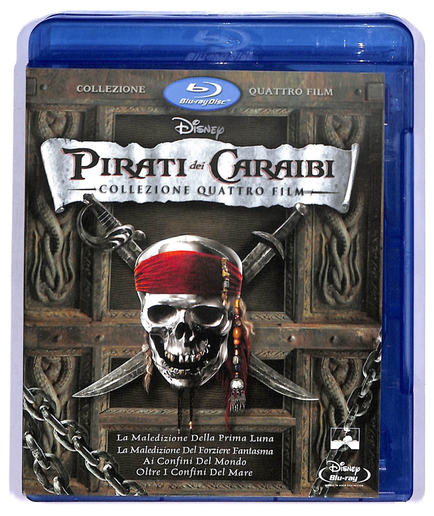 EBOND Pirati Dei Caraibi Collezione quattro film BLURAY + Bonus Disc BLURAY D749227