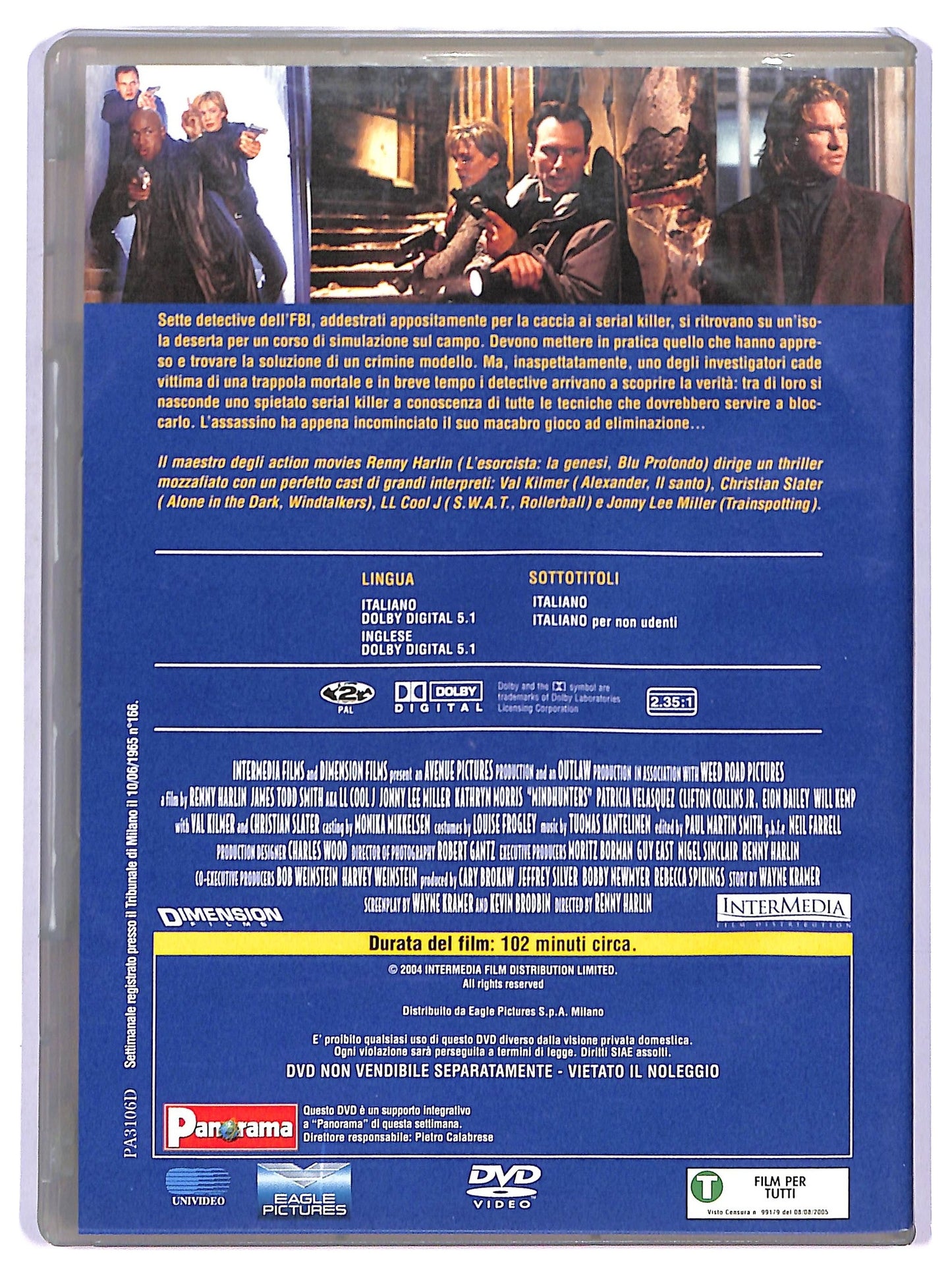 EBOND Nella Mente Del Serial Killer  DVD  Editoriale D749311