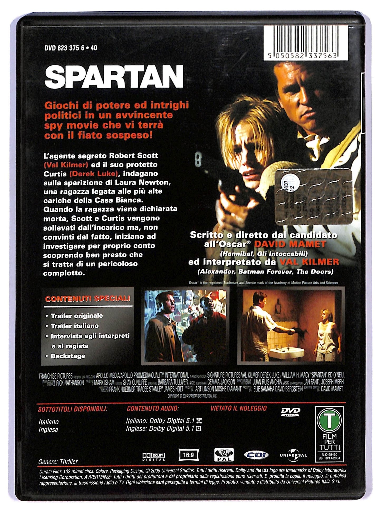 EBOND Spartan  DVD D749411