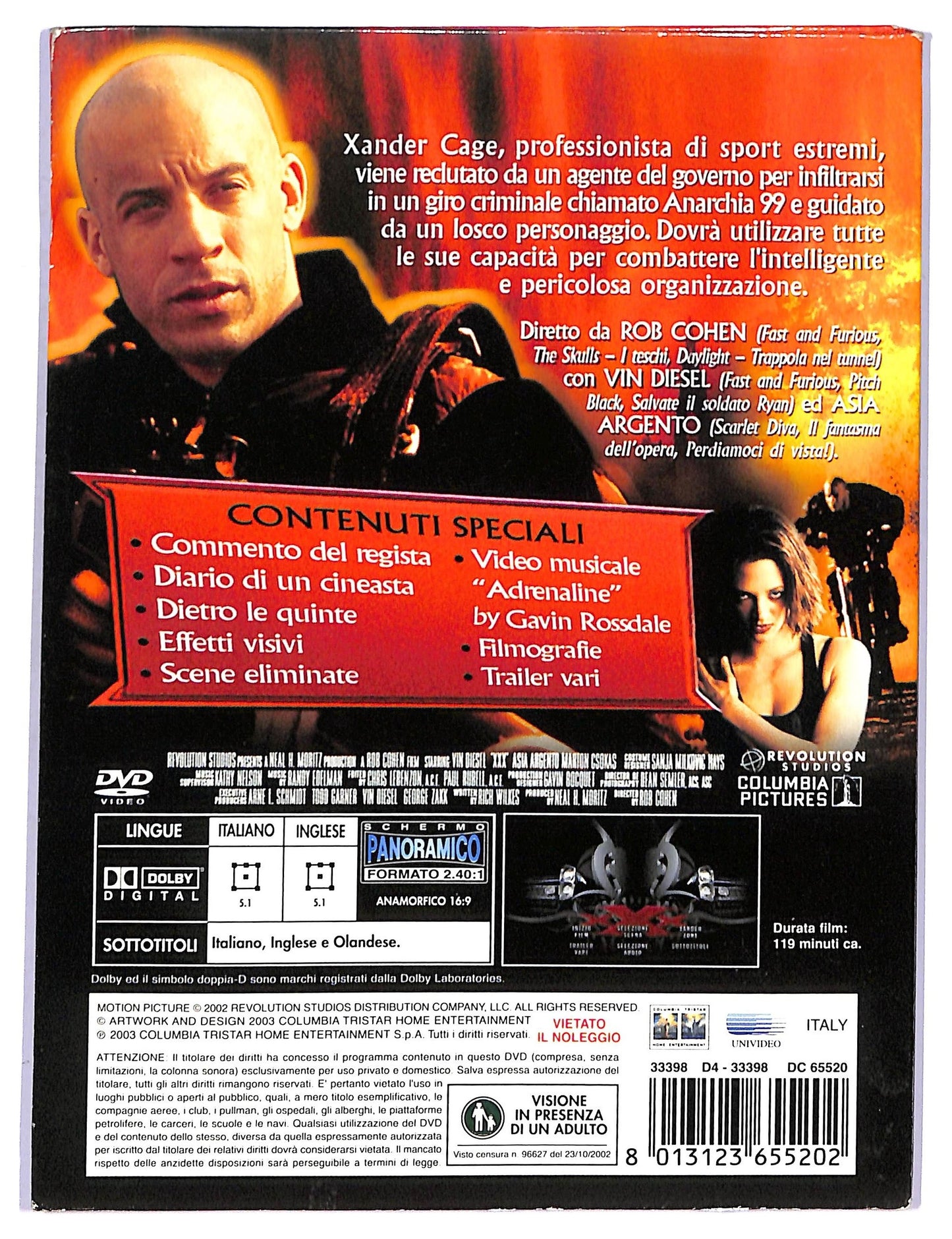 EBOND xXx - Digipack  DVD D749457