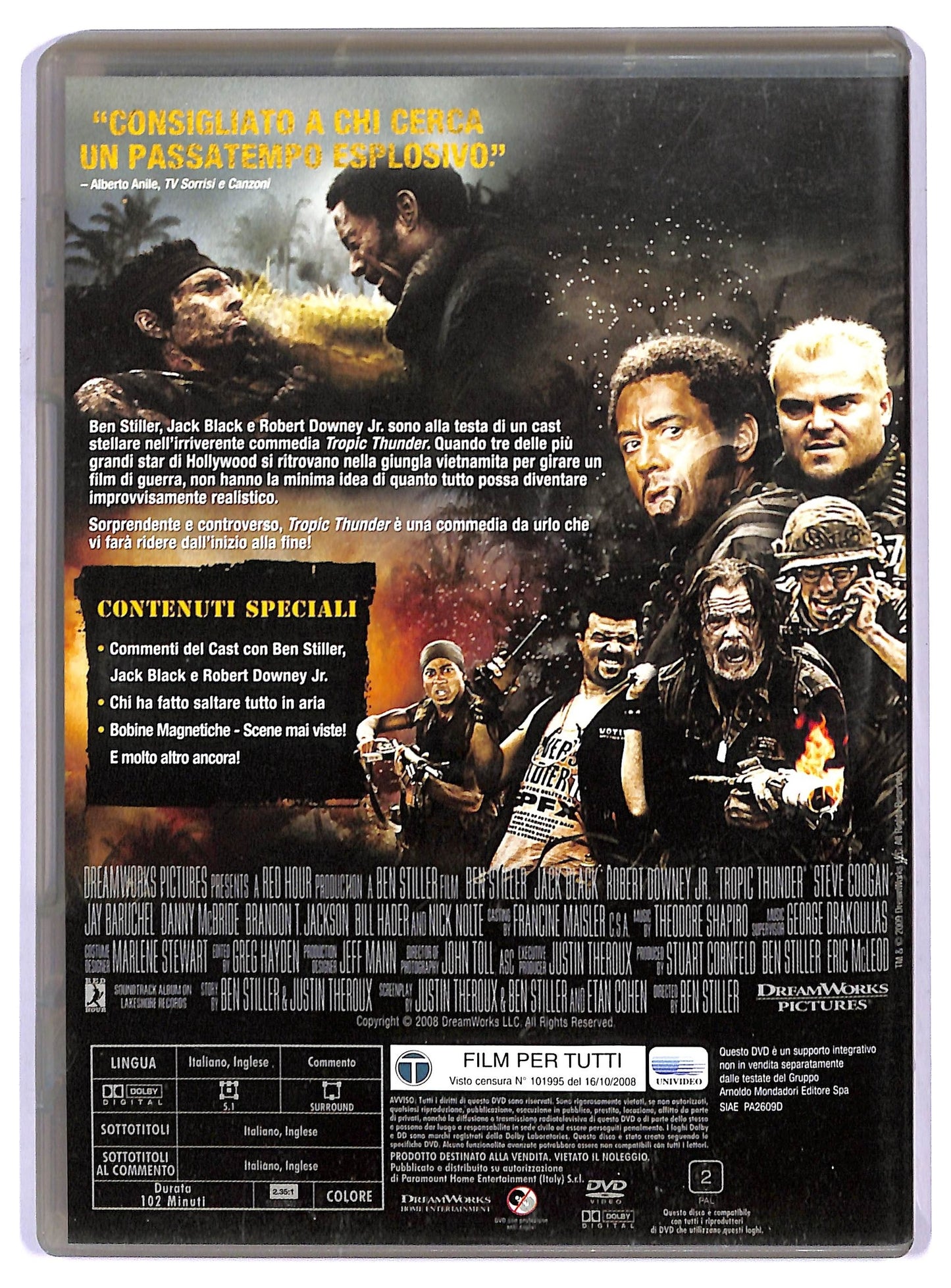 EBOND Tropic Thunder  EDITORIALE DVD D749633