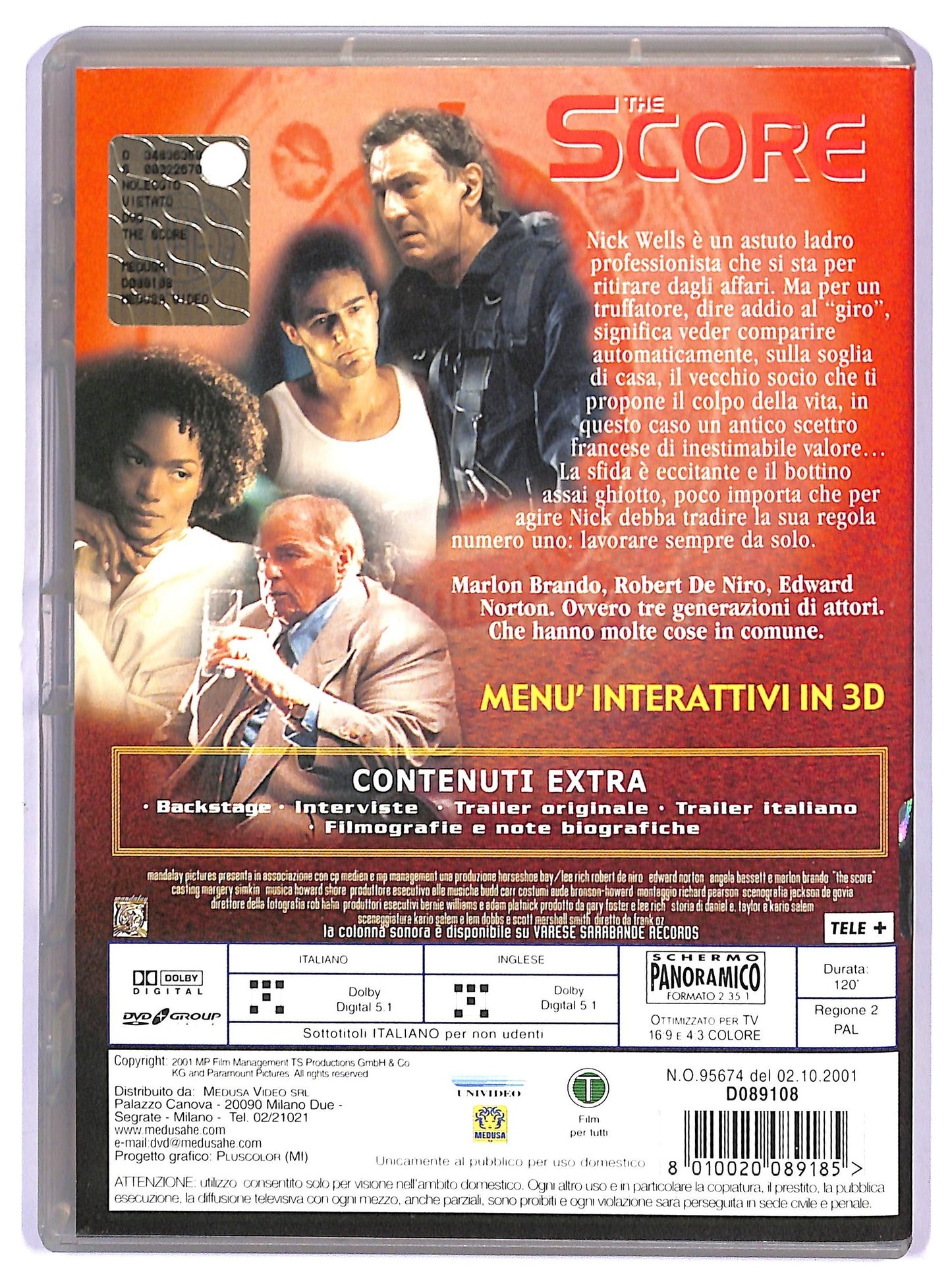EBOND The score DVD D749736
