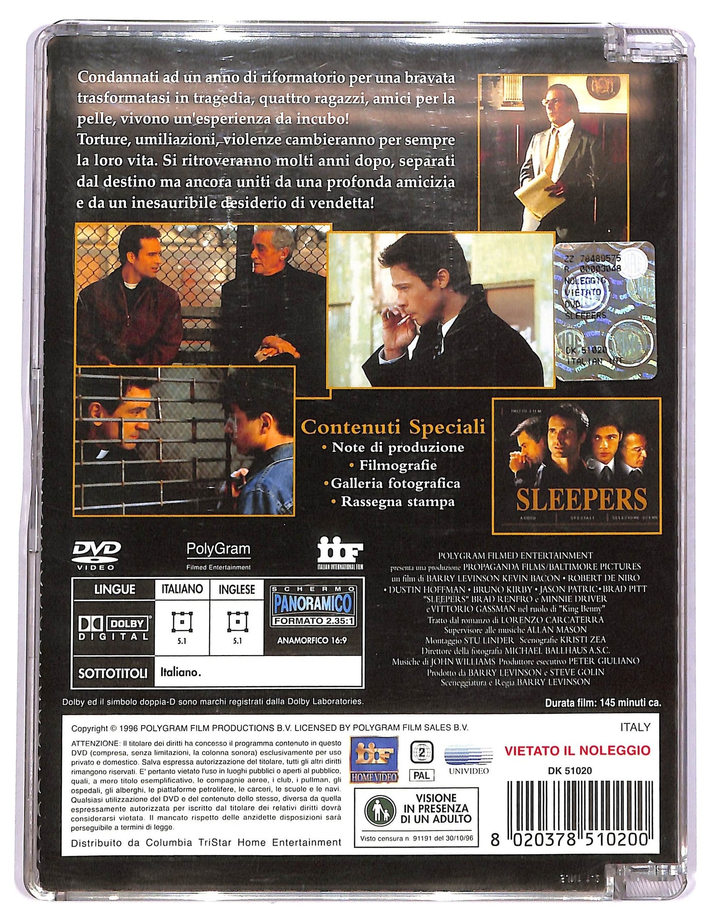 EBOND Sleepers Special Edition  DVD  Editoriale D749958