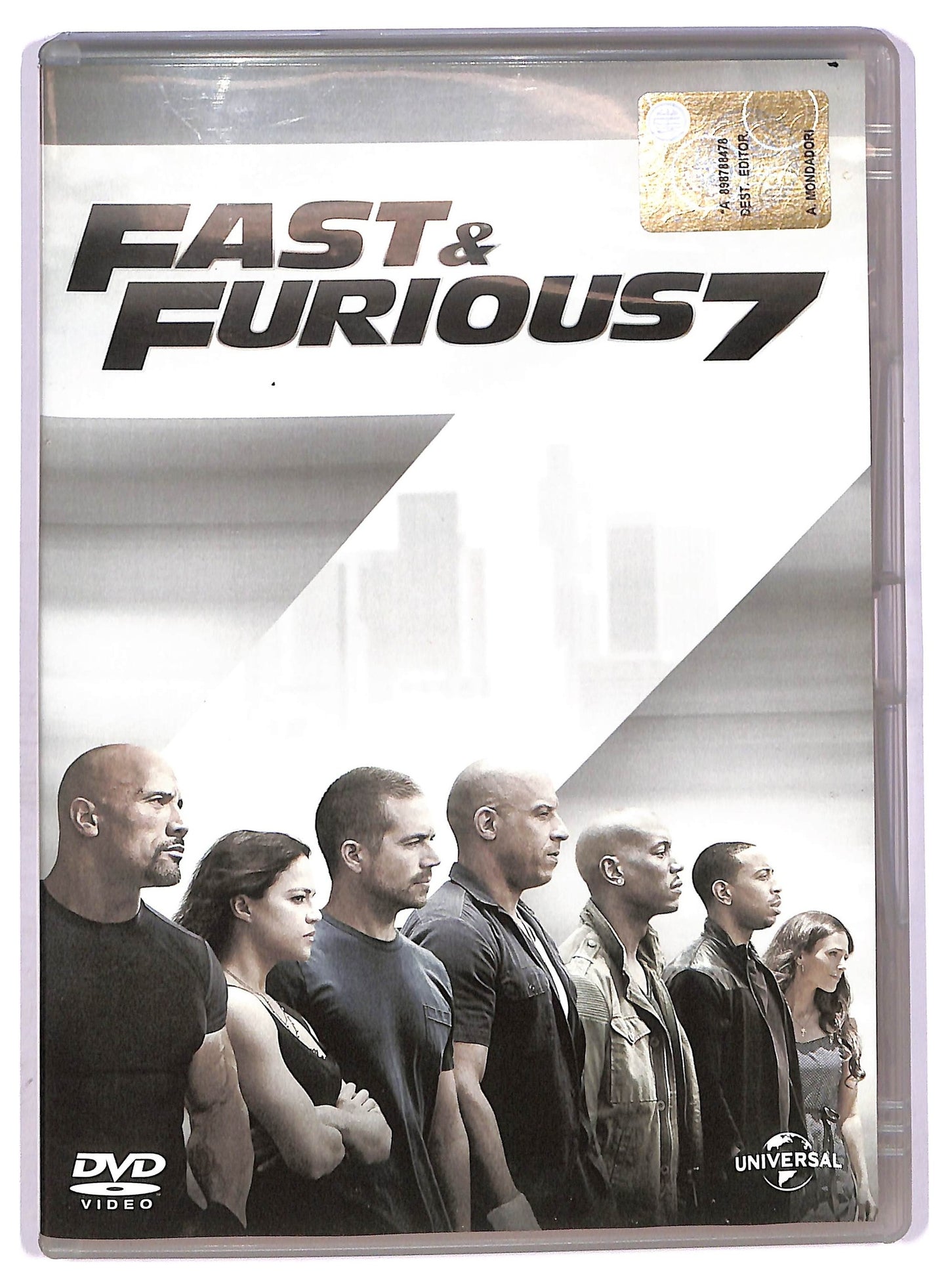 EBOND Fast & Furious 7 EDITORIALE DVD D750010