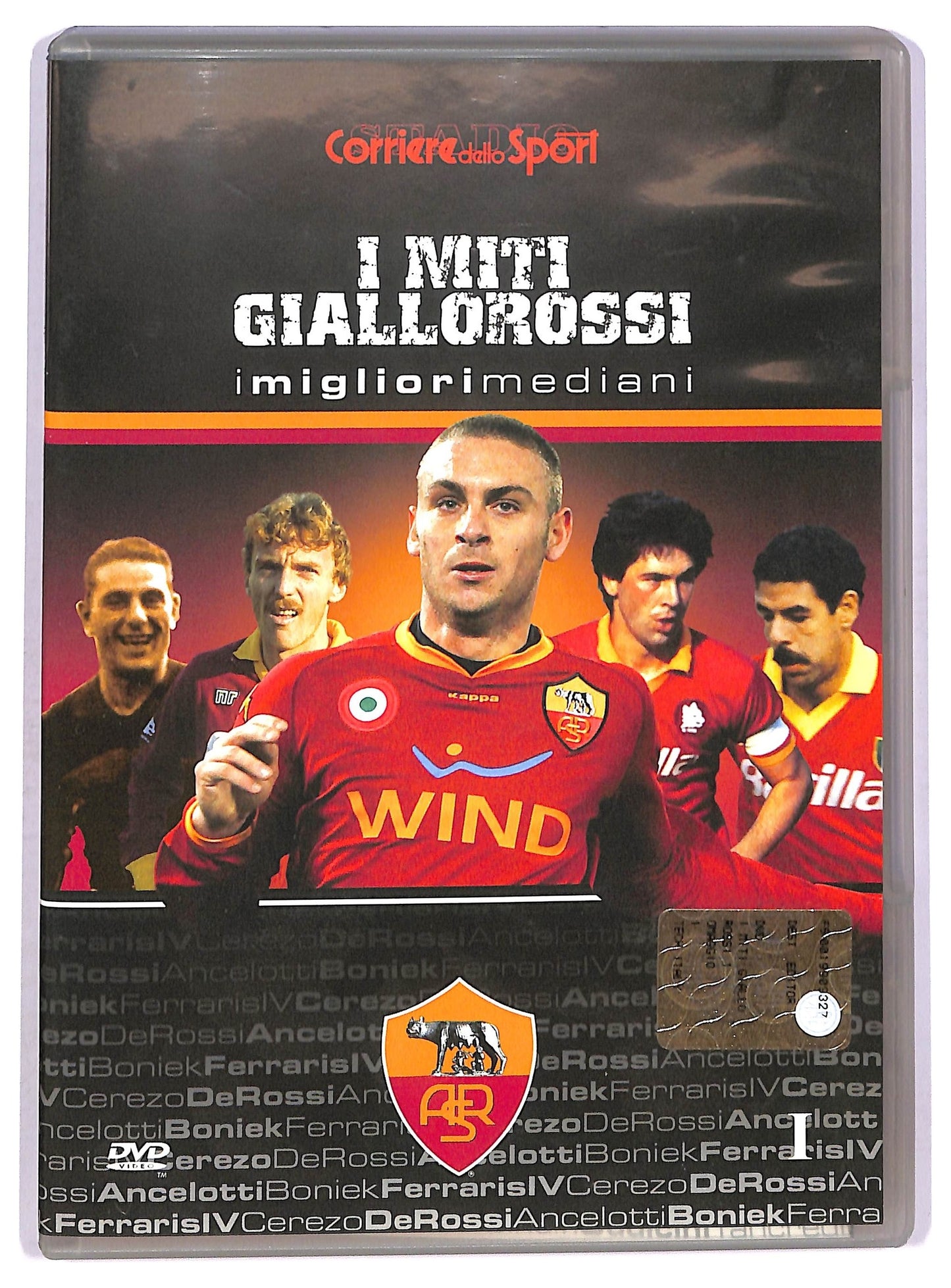 EBOND I Miti Giallorossi i migliori Mediani EDITORIALE DVD D750016
