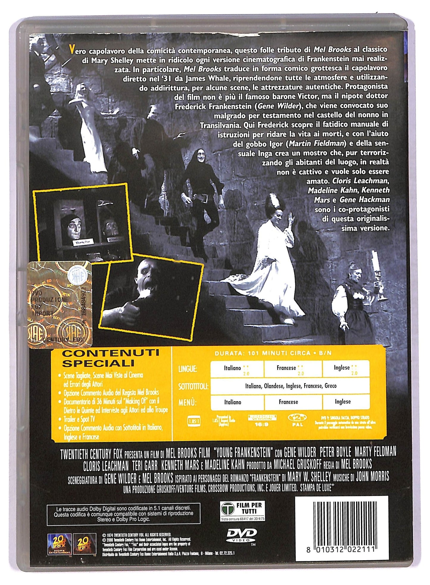 EBOND Frankenstein Junior  DVD D750029